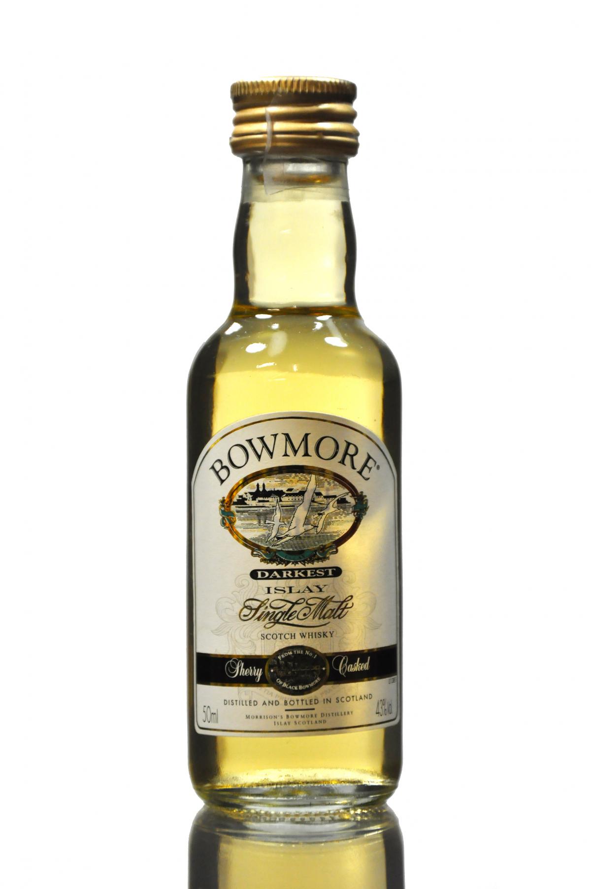 Bowmore Darkest Miniature