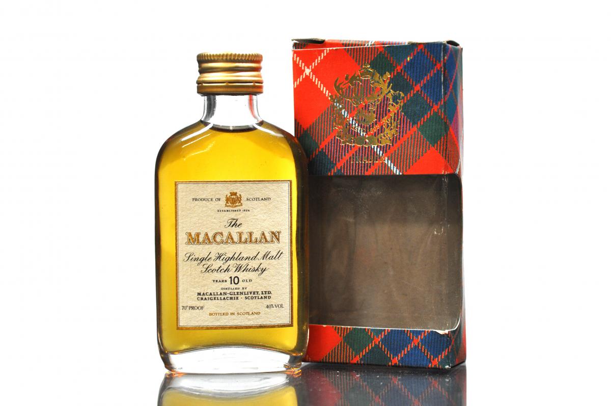 Macallan 10 Year Old - 70 Proof Miniature