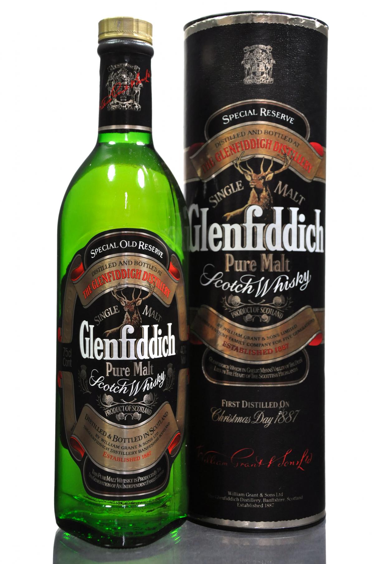 Glenfiddich Pure Malt - 1980s