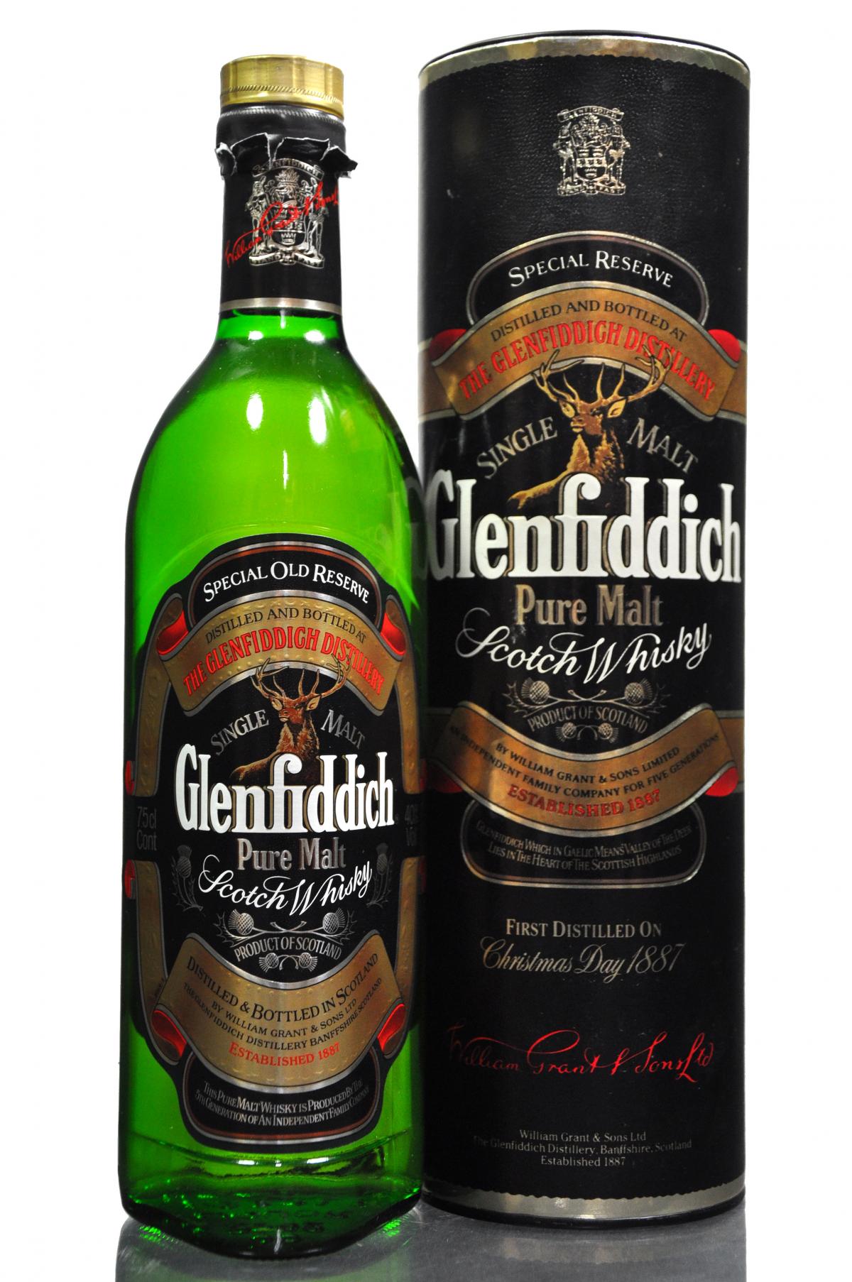 Glenfiddich Pure Malt - 1980s