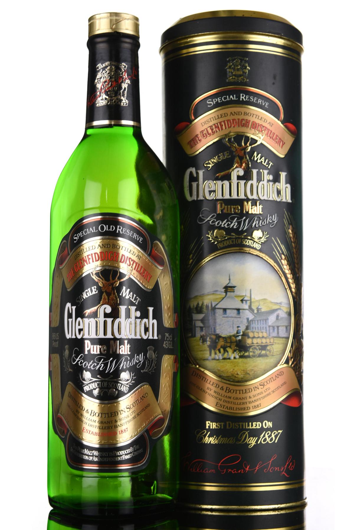 Glenfiddich Pure Malt - 1980s