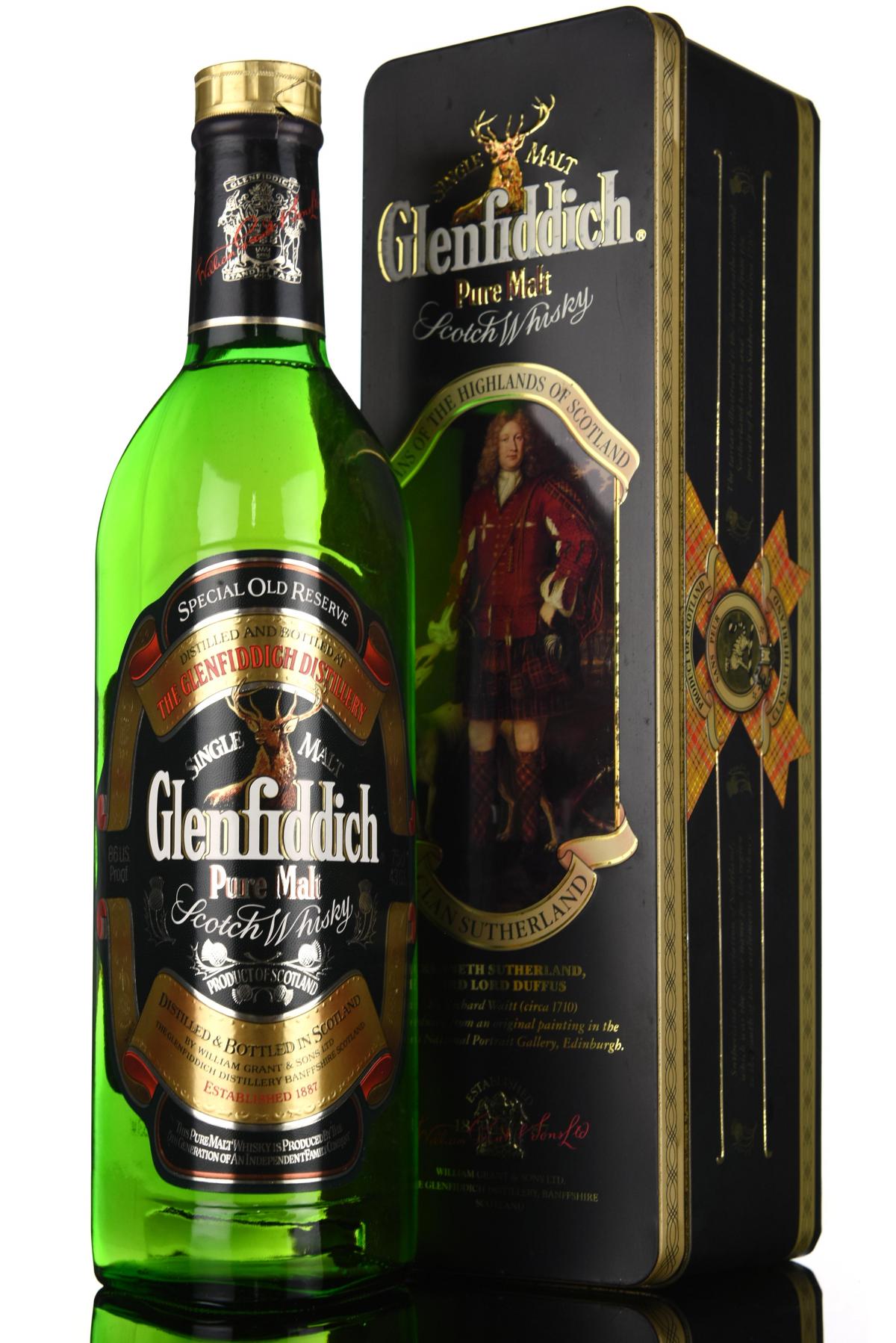 Glenfiddich Pure Malt - 1980s