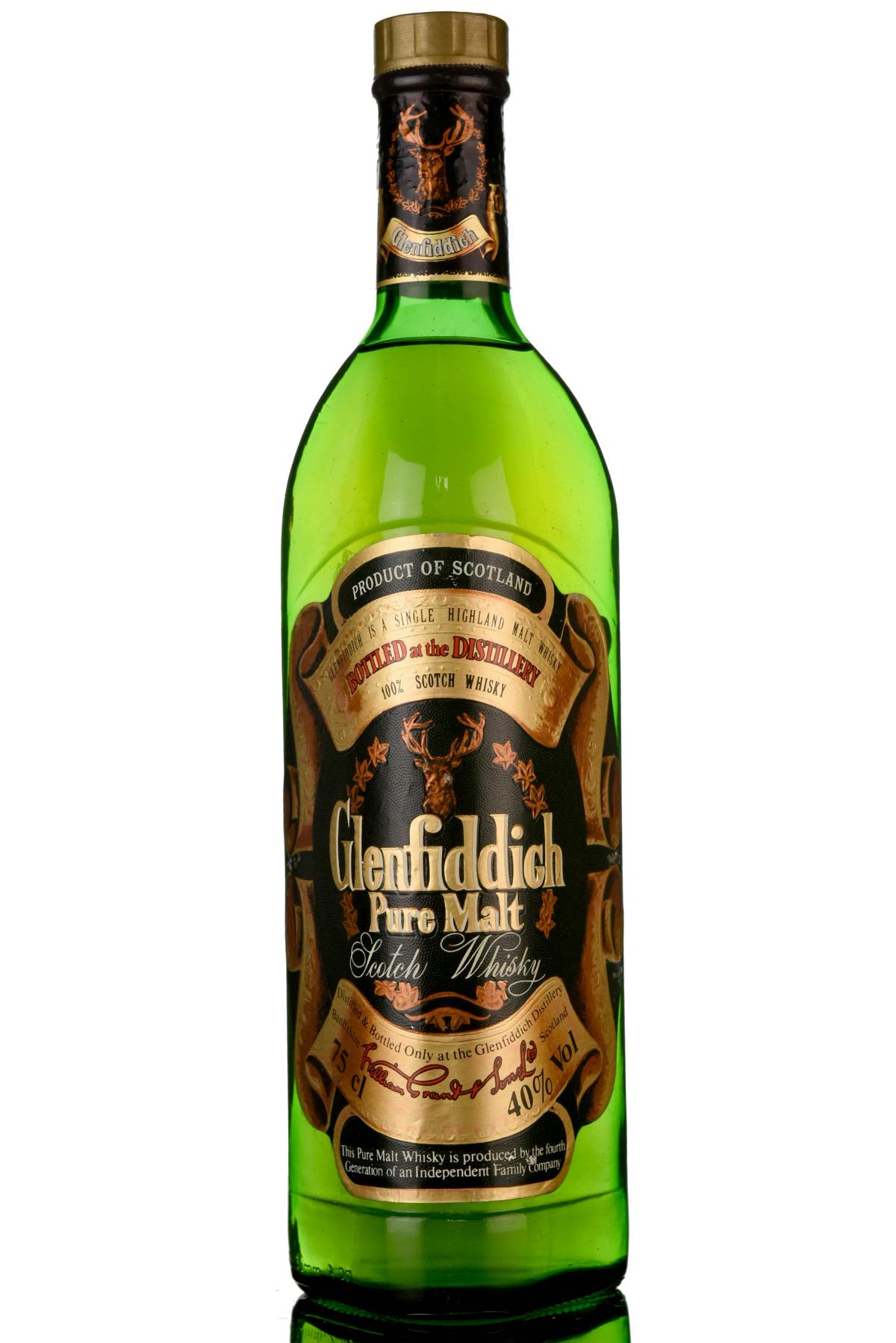 Glenfiddich Pure Malt - 1980s