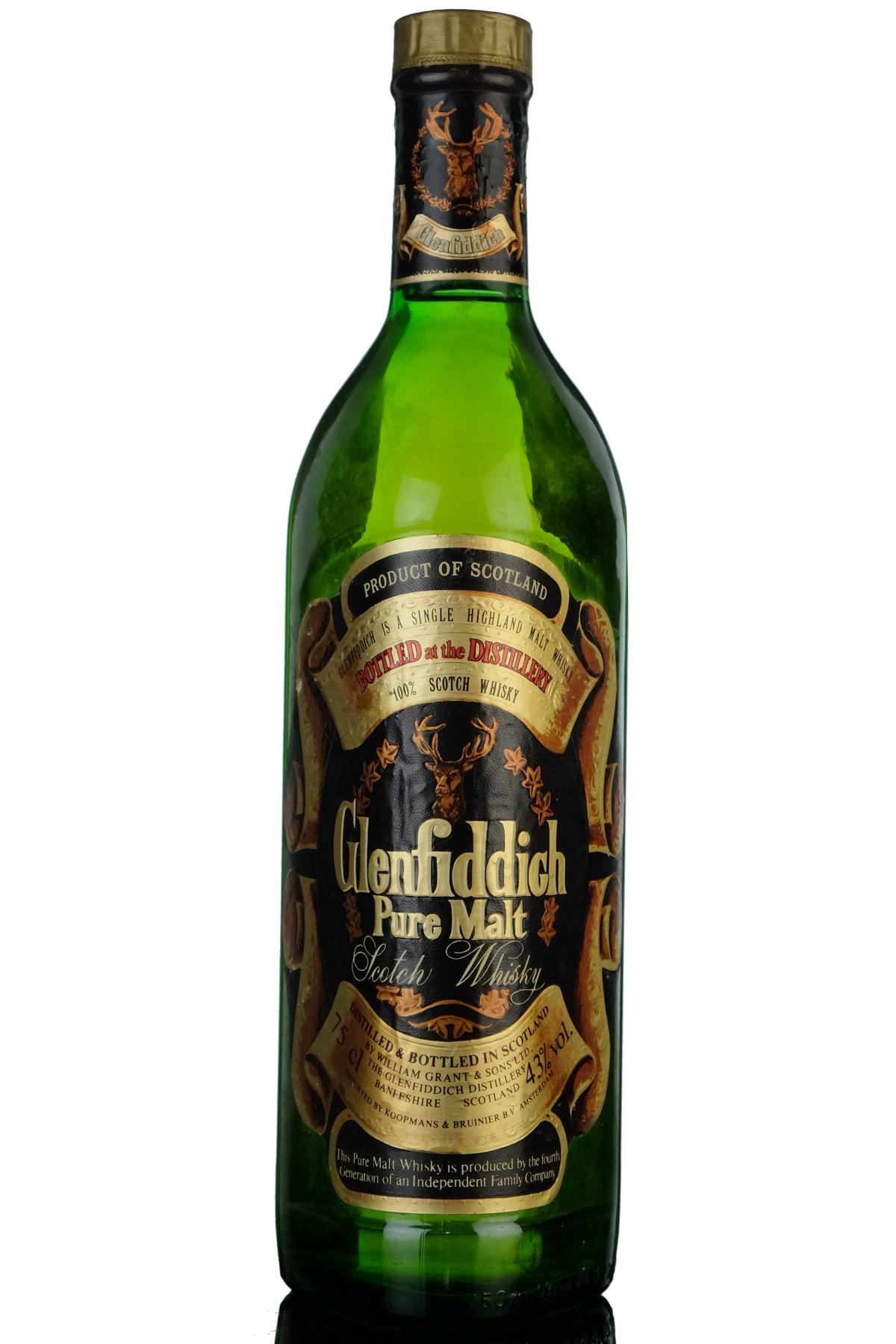 Glenfiddich Pure Malt - 1980s