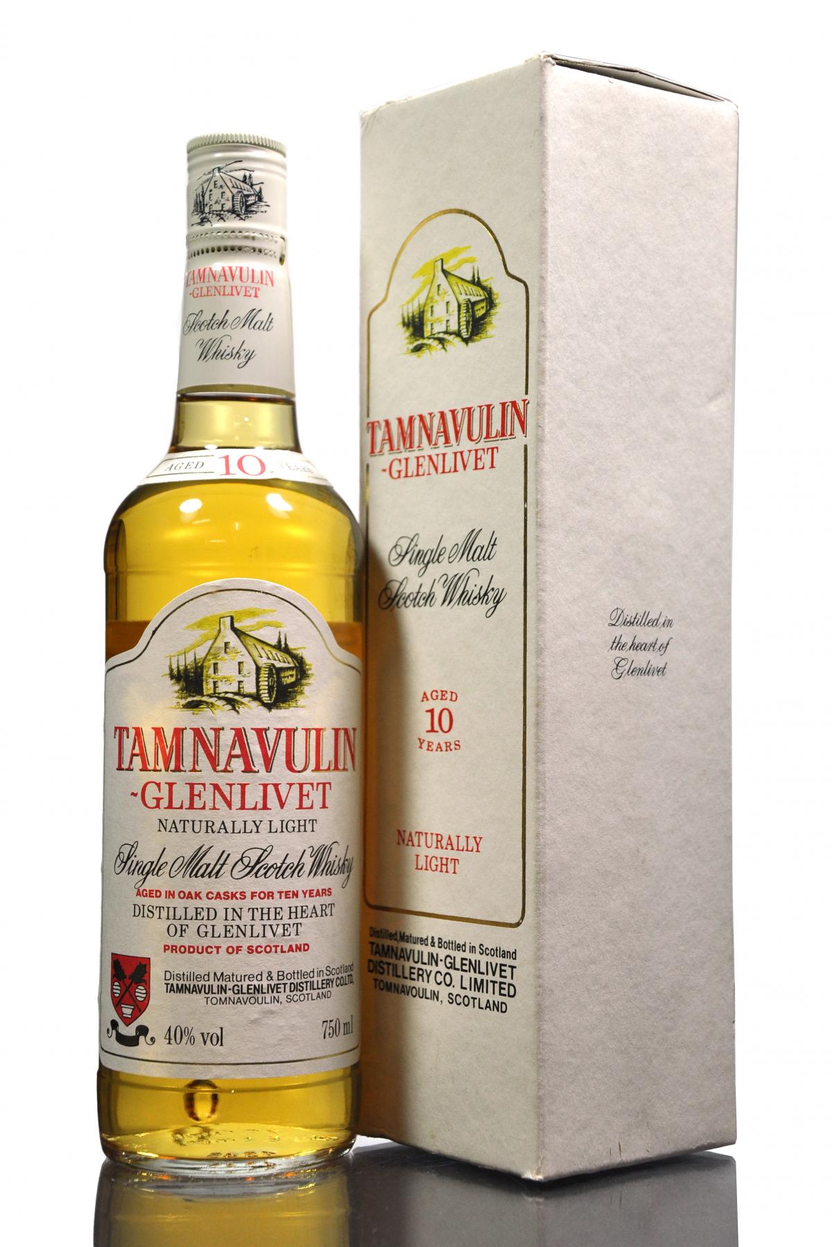 Tamnavulin-Glenlivet 10 Year Old - 1980s