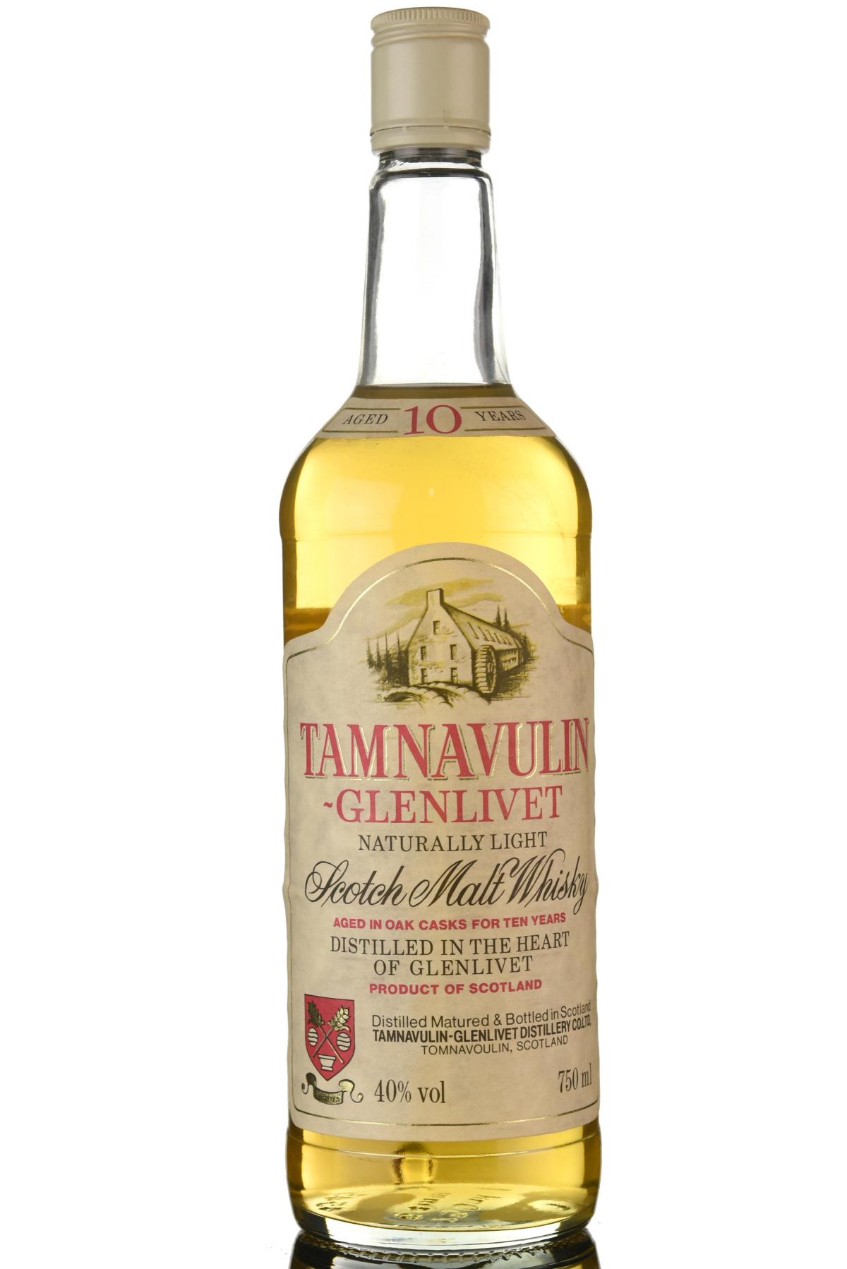 Tamnavulin-Glenlivet 10 Year Old - 1980s