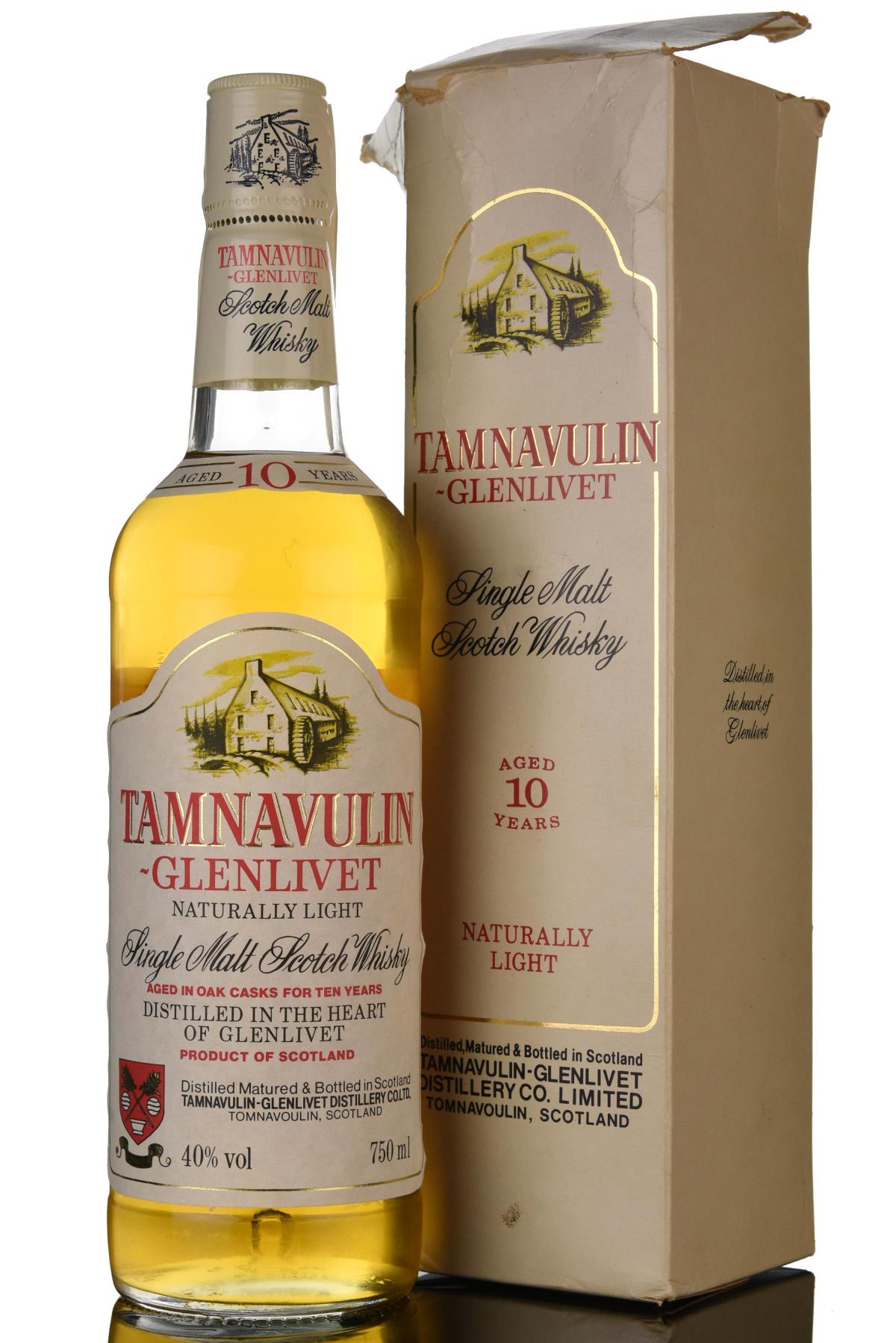 Tamnavulin-Glenlivet 10 Year Old - 1980s