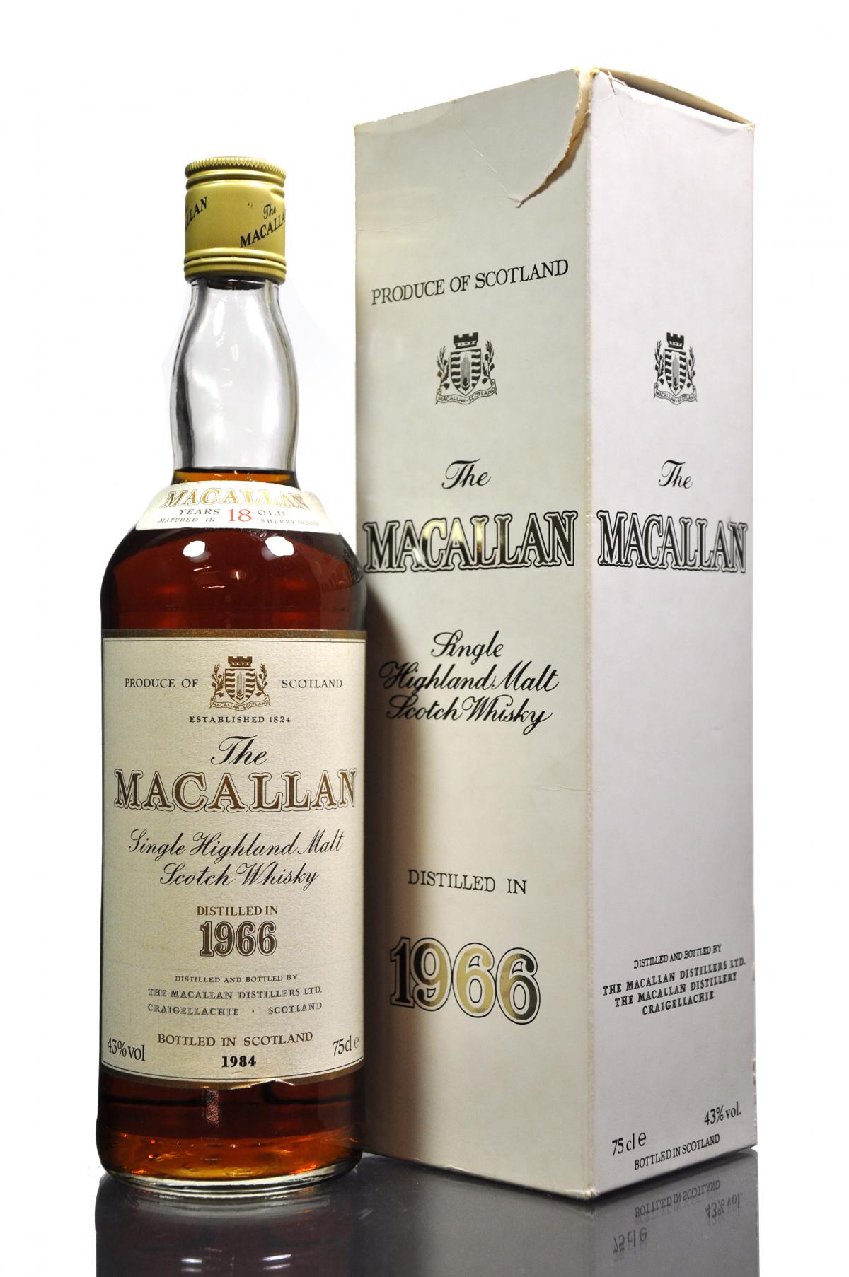 Macallan 1966-1984 - 18 Year Old