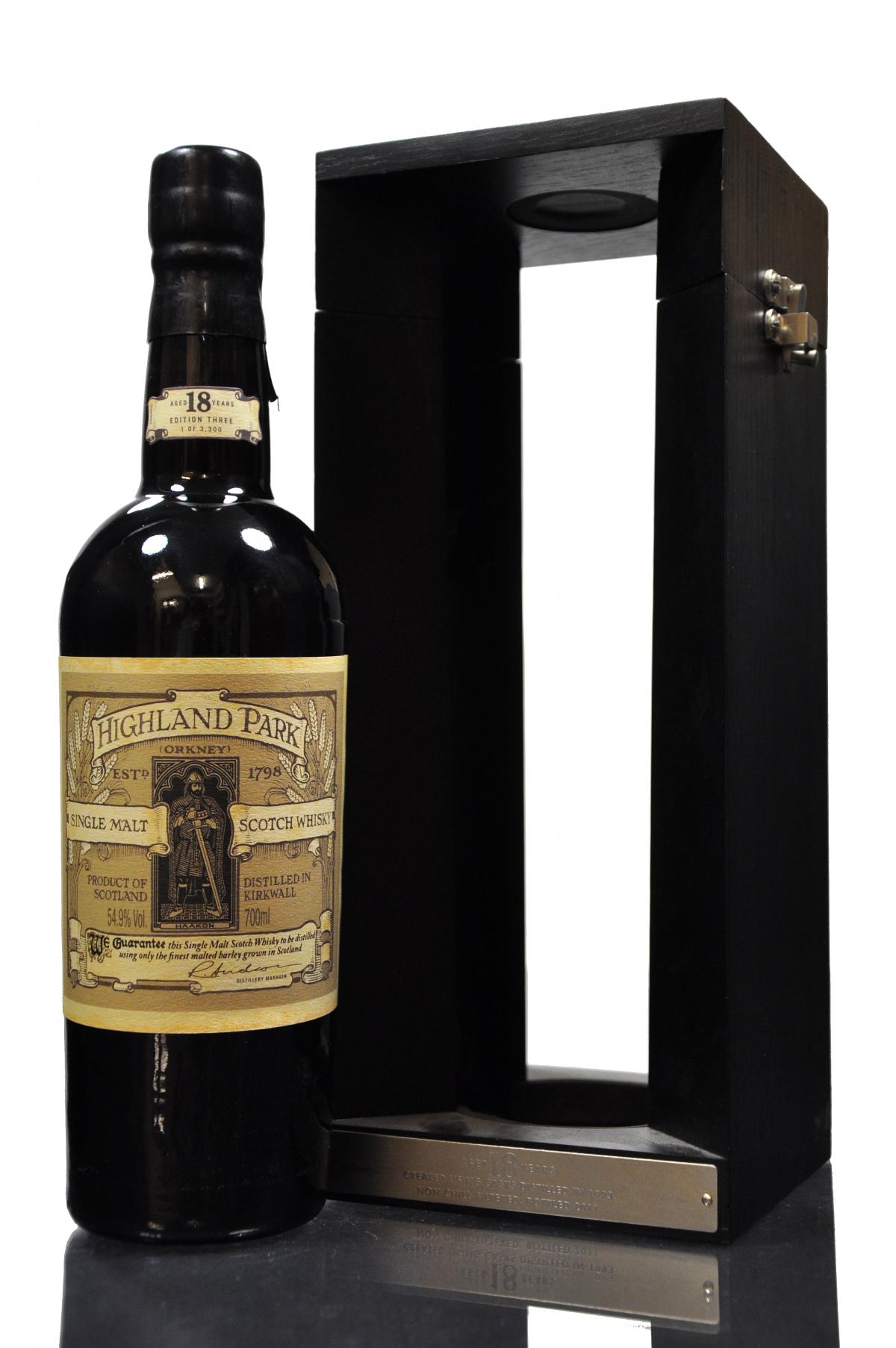 Highland Park 18 Year Old - Earl Haakon - Third Edition