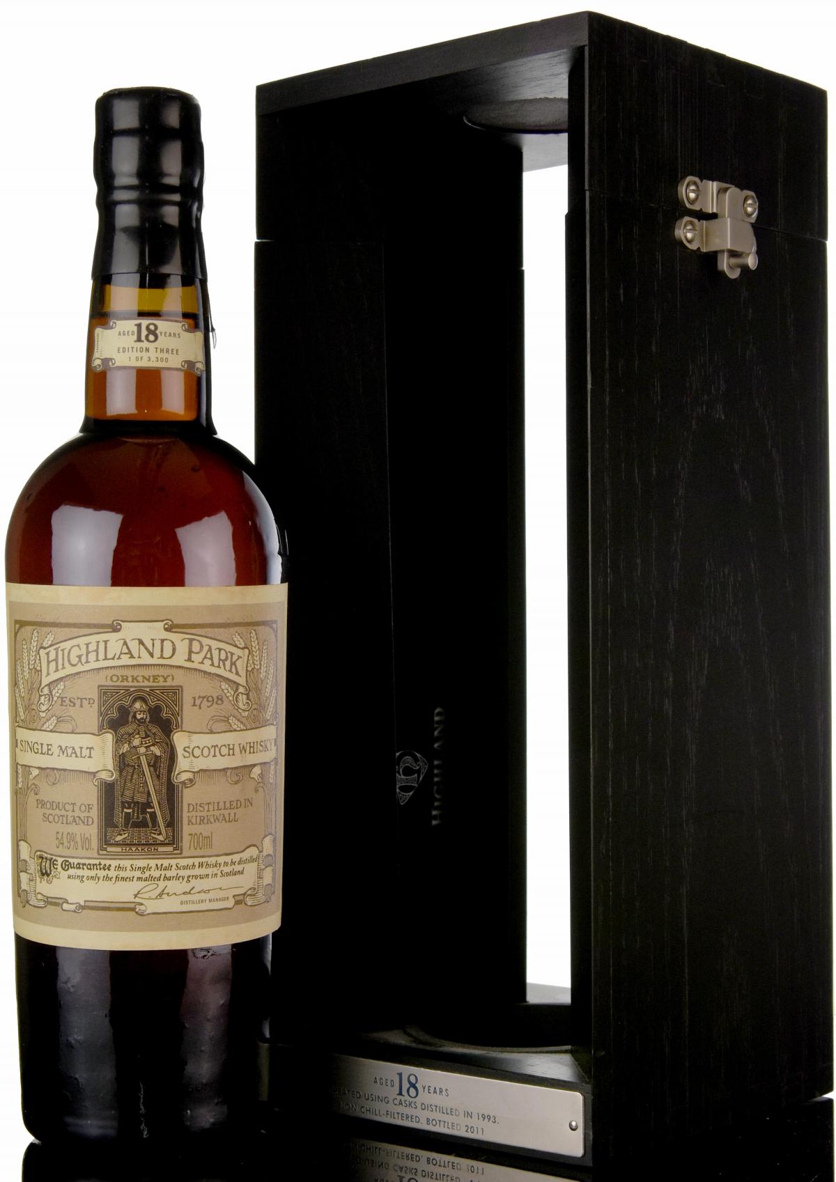 Highland Park 18 Year Old - Earl Haakon - Third Edition