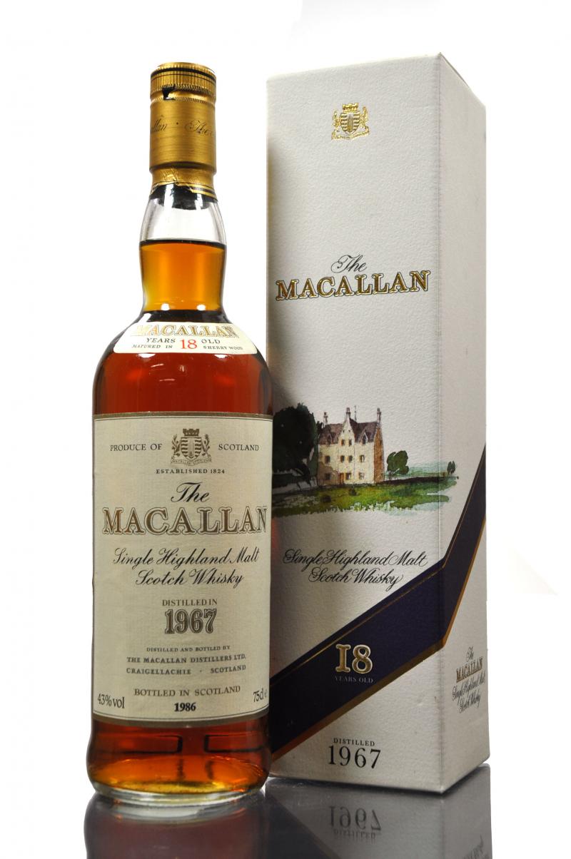 Macallan 1967-1986 - 18 Year Old