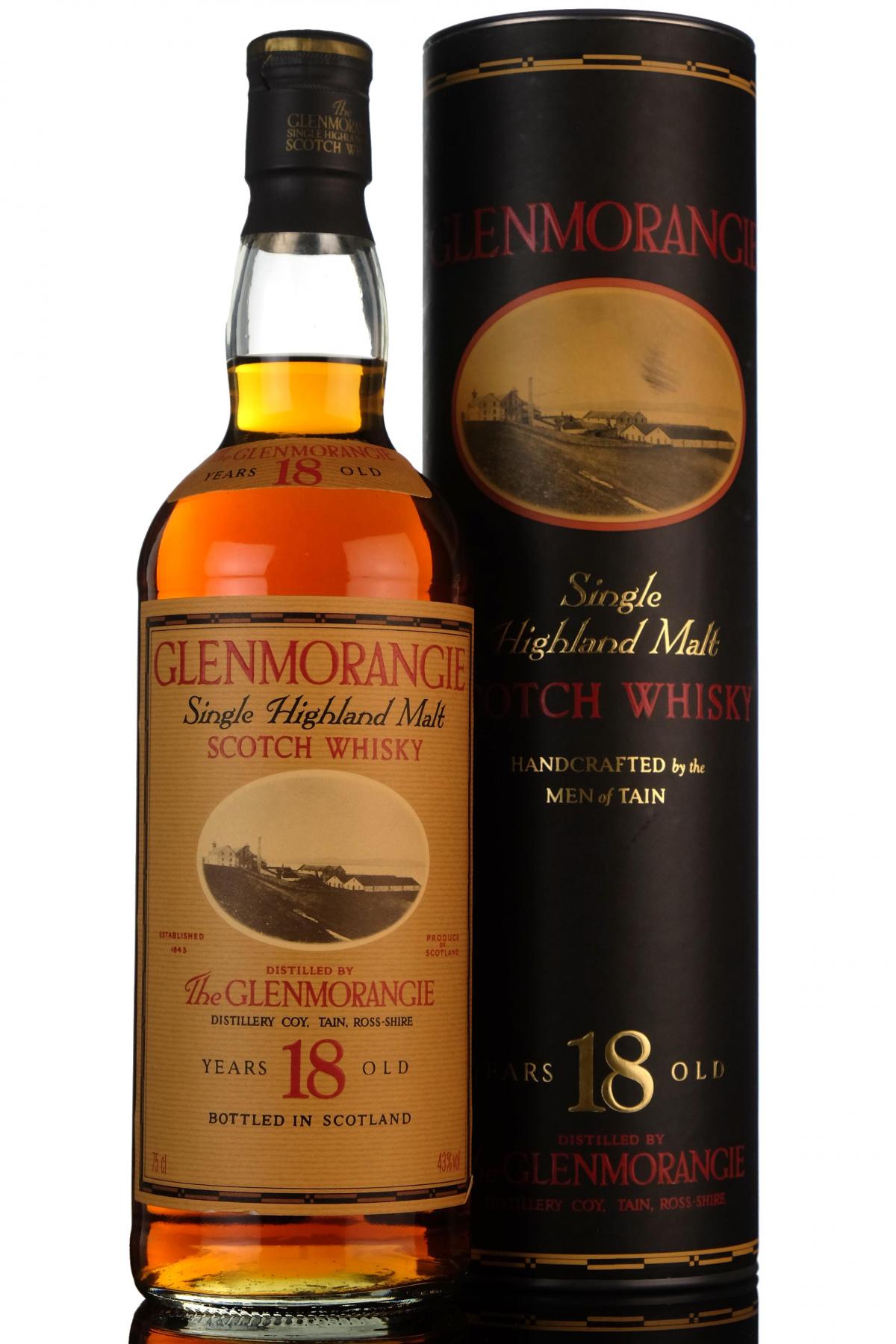 Glenmorangie 18 Year Old - Circa 1990