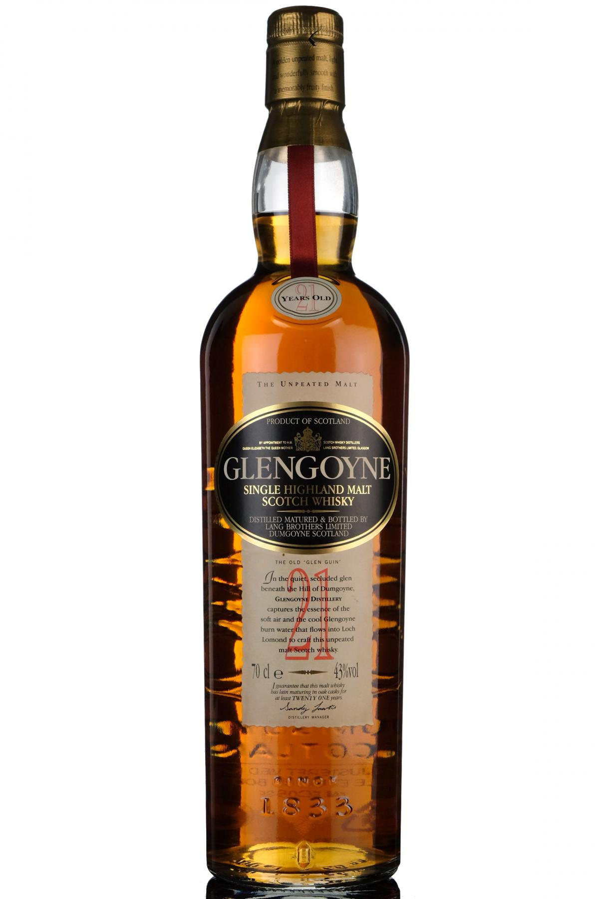 Glengoyne 21 Year Old