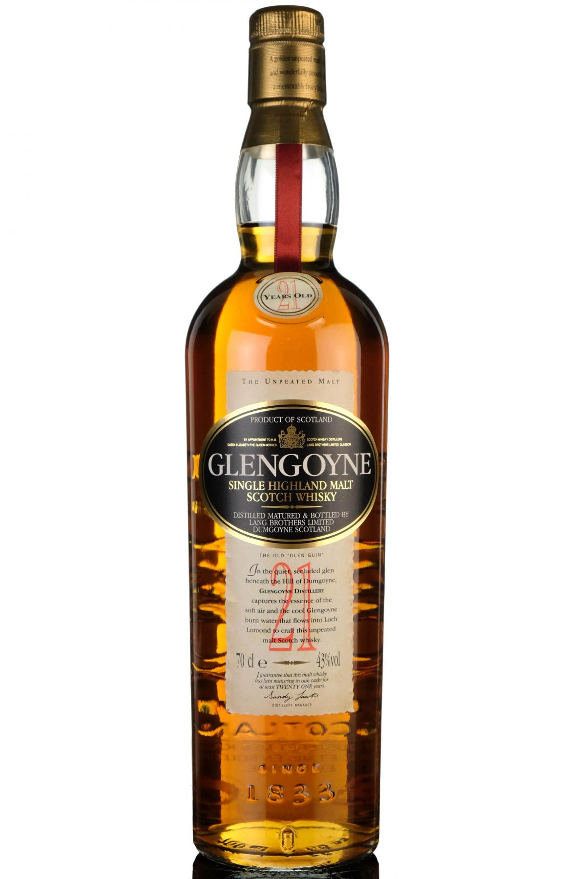 Glengoyne 21 Year Old