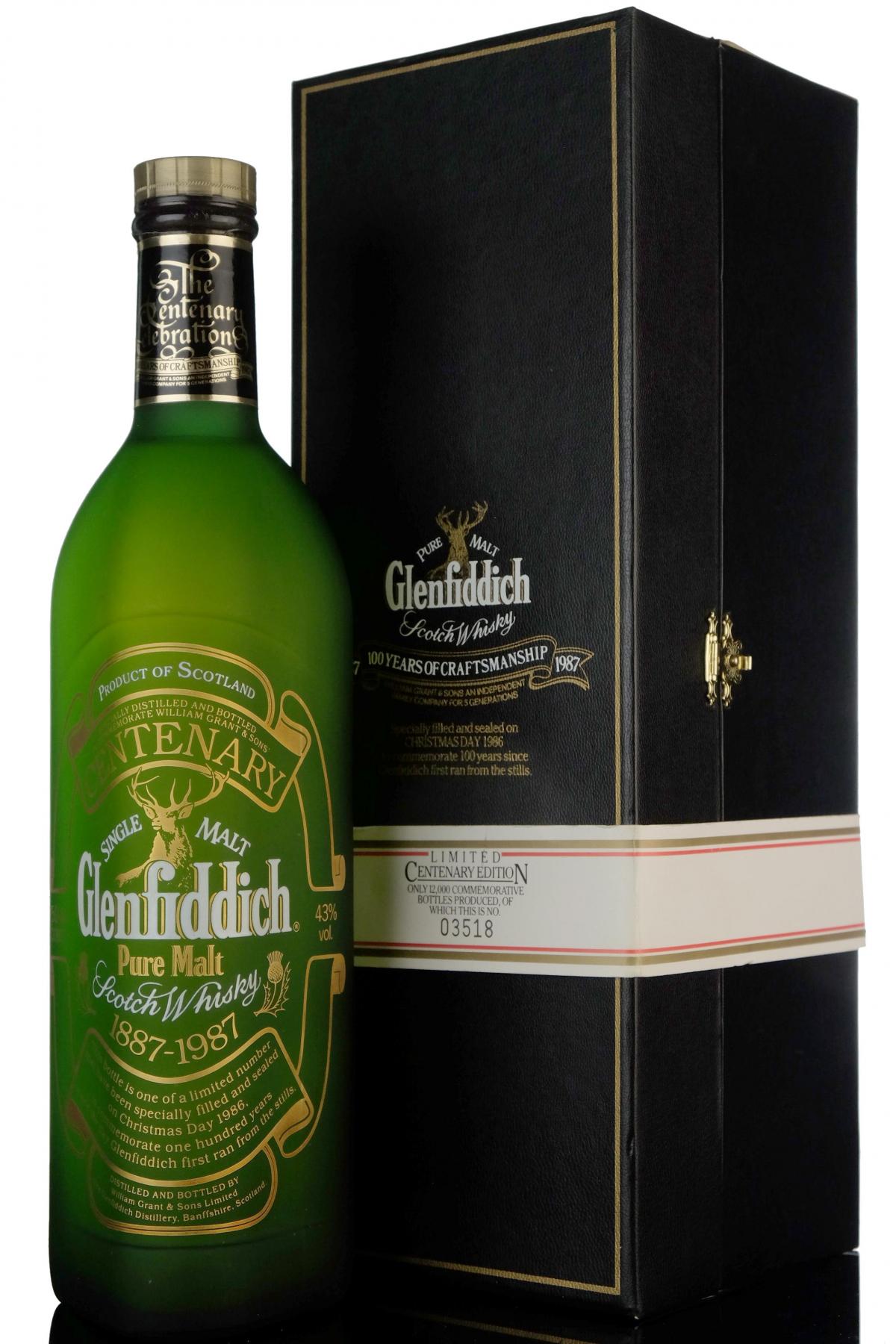 Glenfiddich Centenary 1887-1987