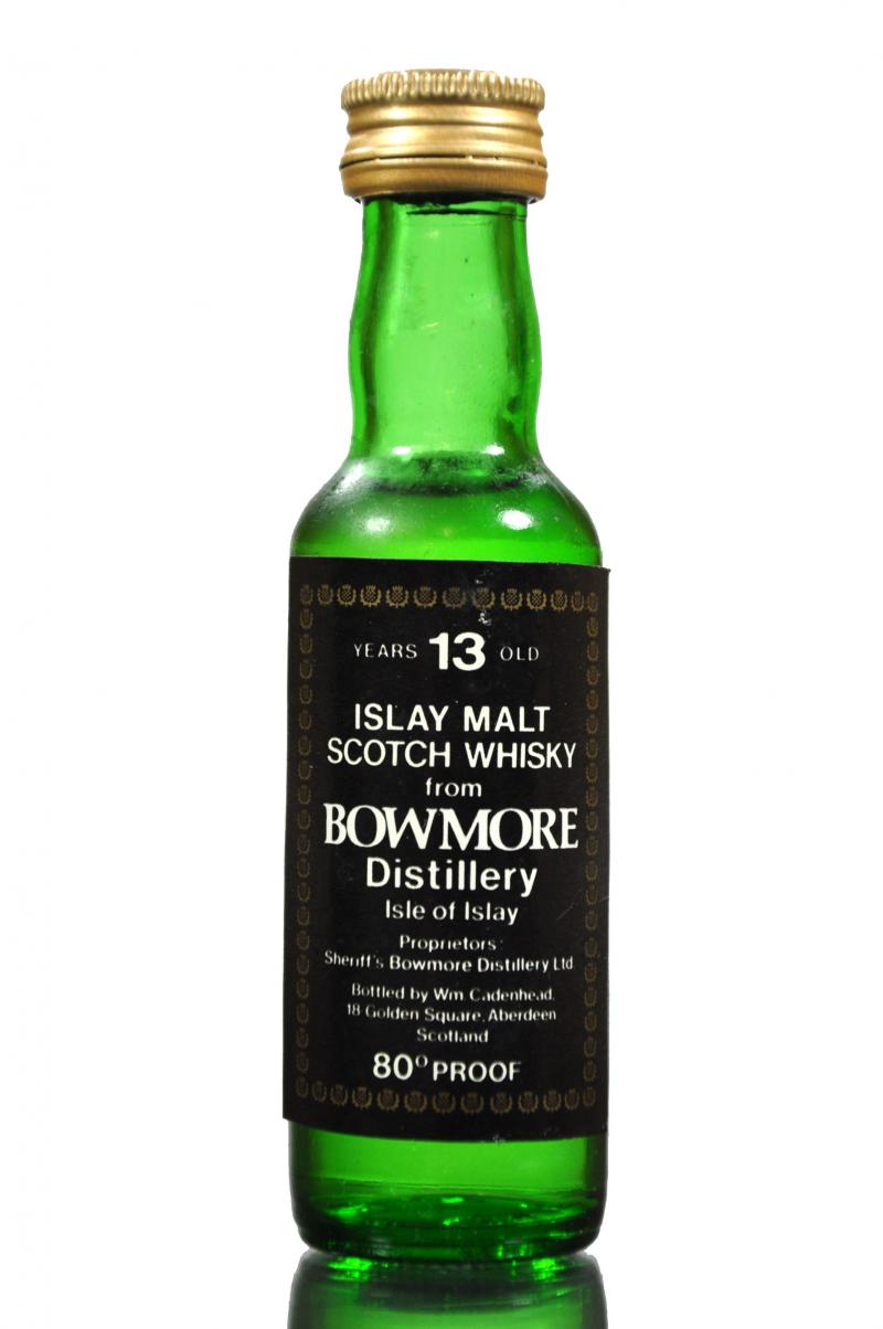 Bowmore 13 Year Old - Cadenhead Miniature