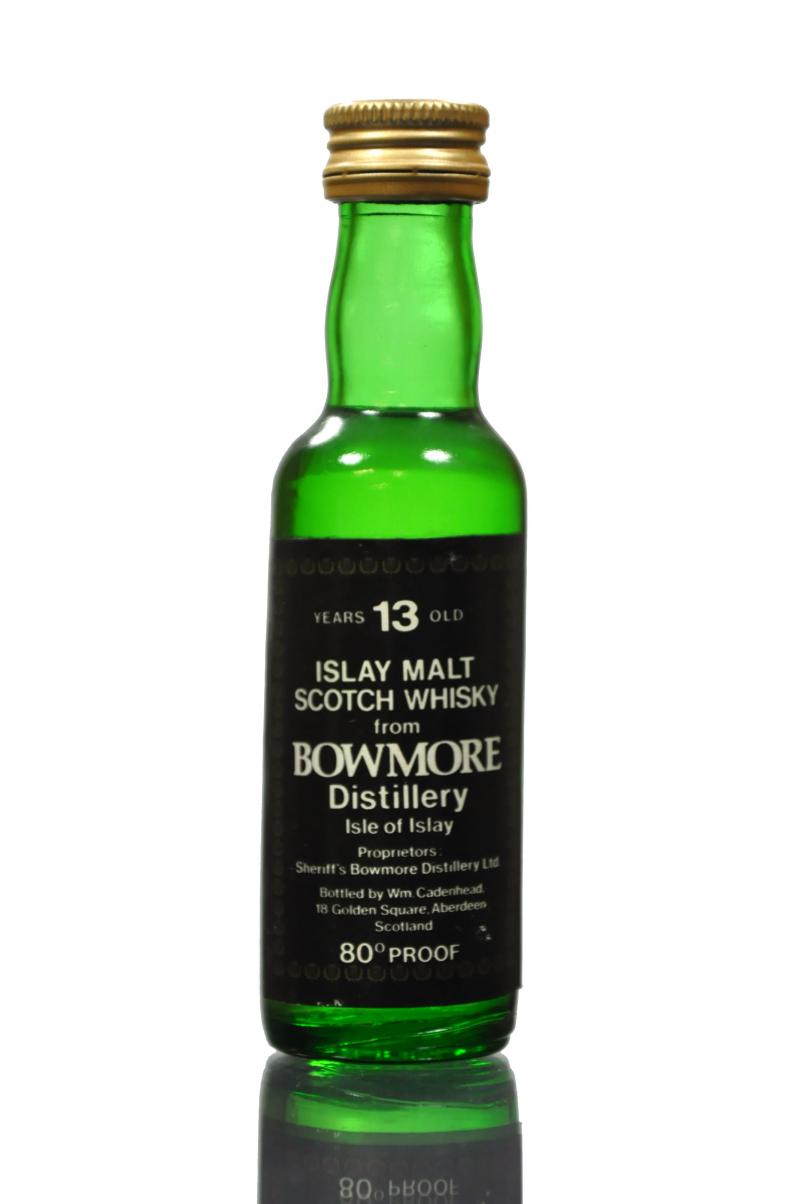 Bowmore 13 Year Old - Cadenhead Miniature