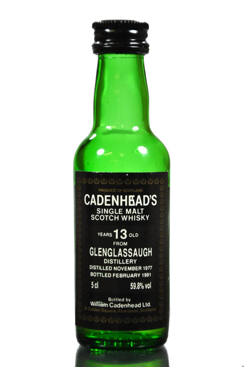 Glenglassaugh 1977-1991 - 13 Year Old - Cadenheads - Miniature