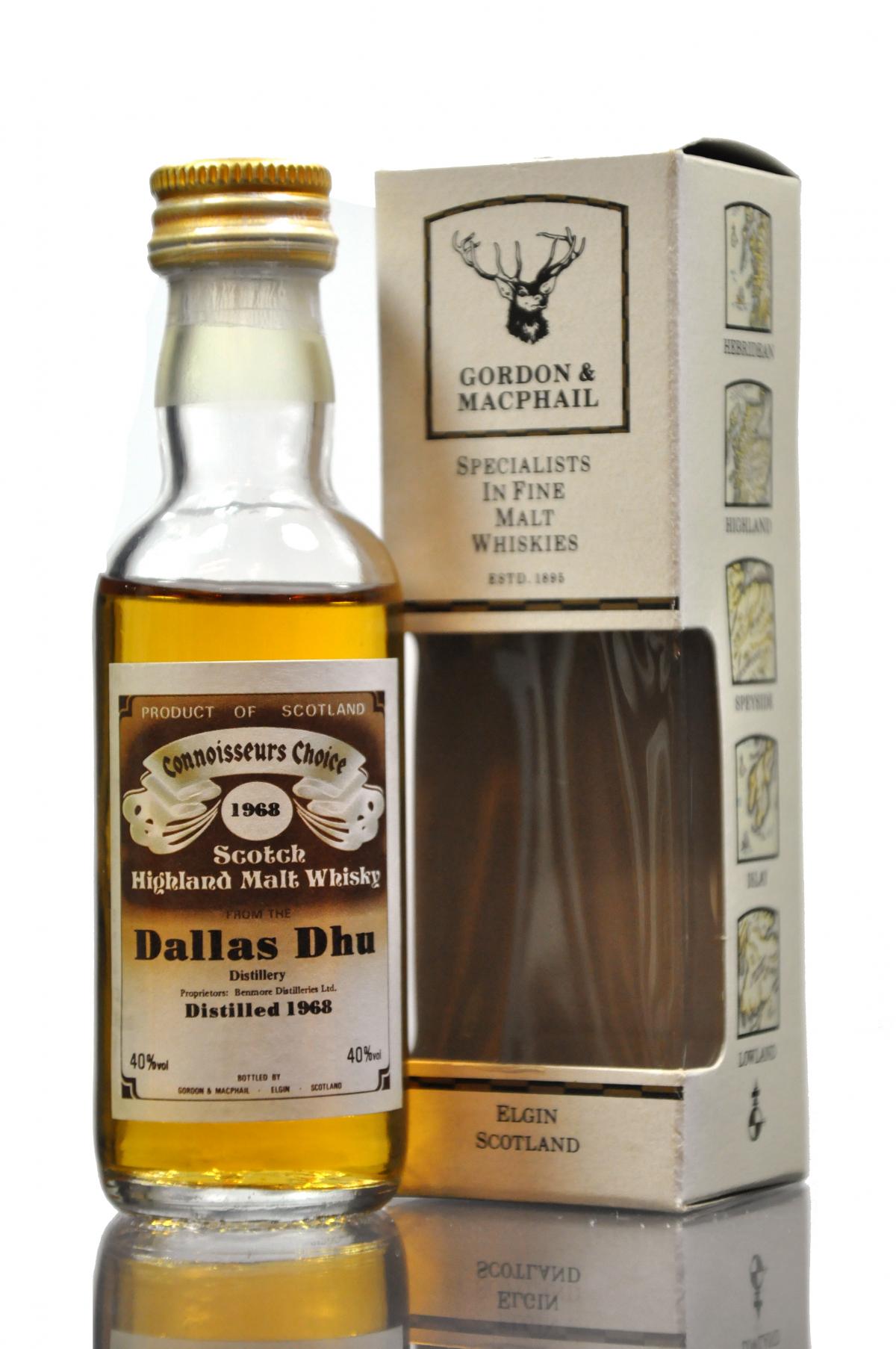 Dallas Dhu 1968 - Connoisseurs Choice Miniature