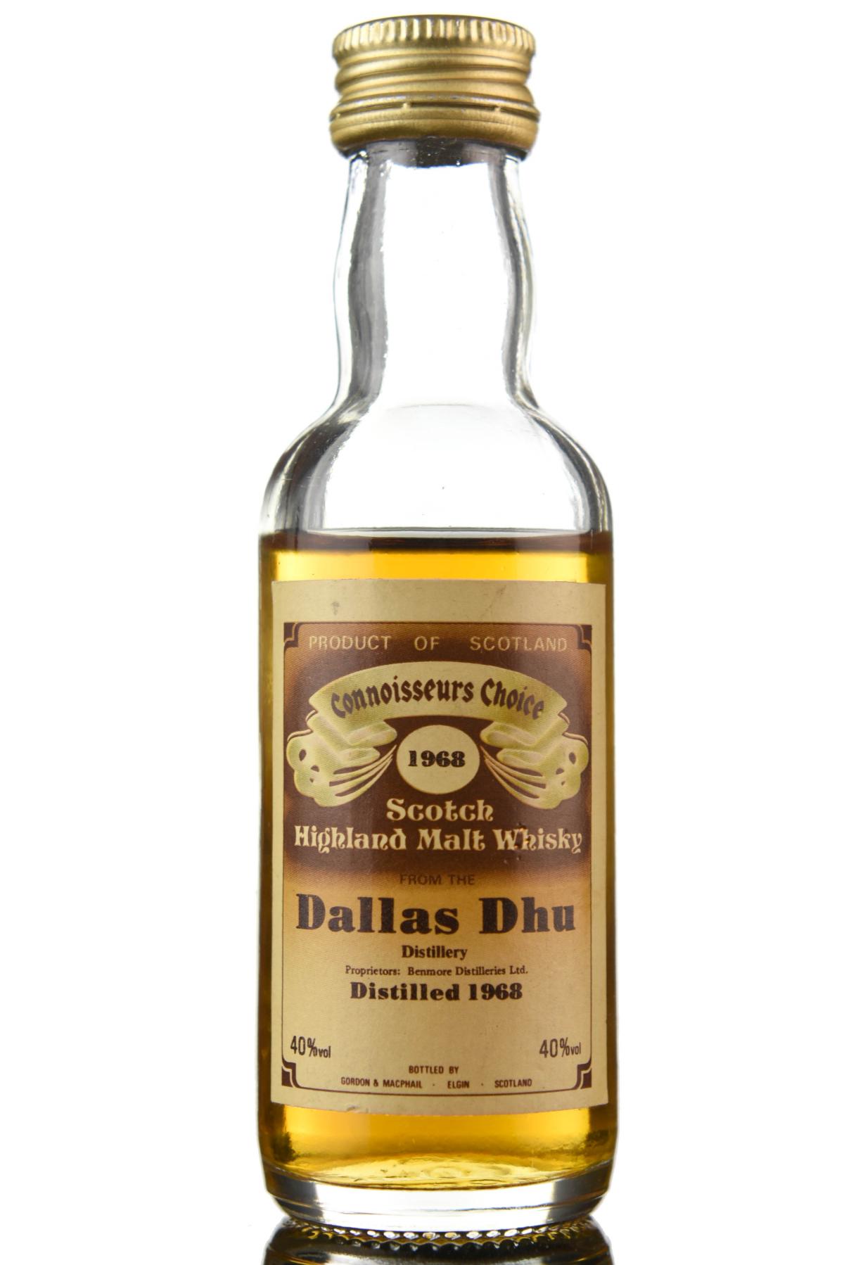 Dallas Dhu 1968 - Connoisseurs Choice Miniature