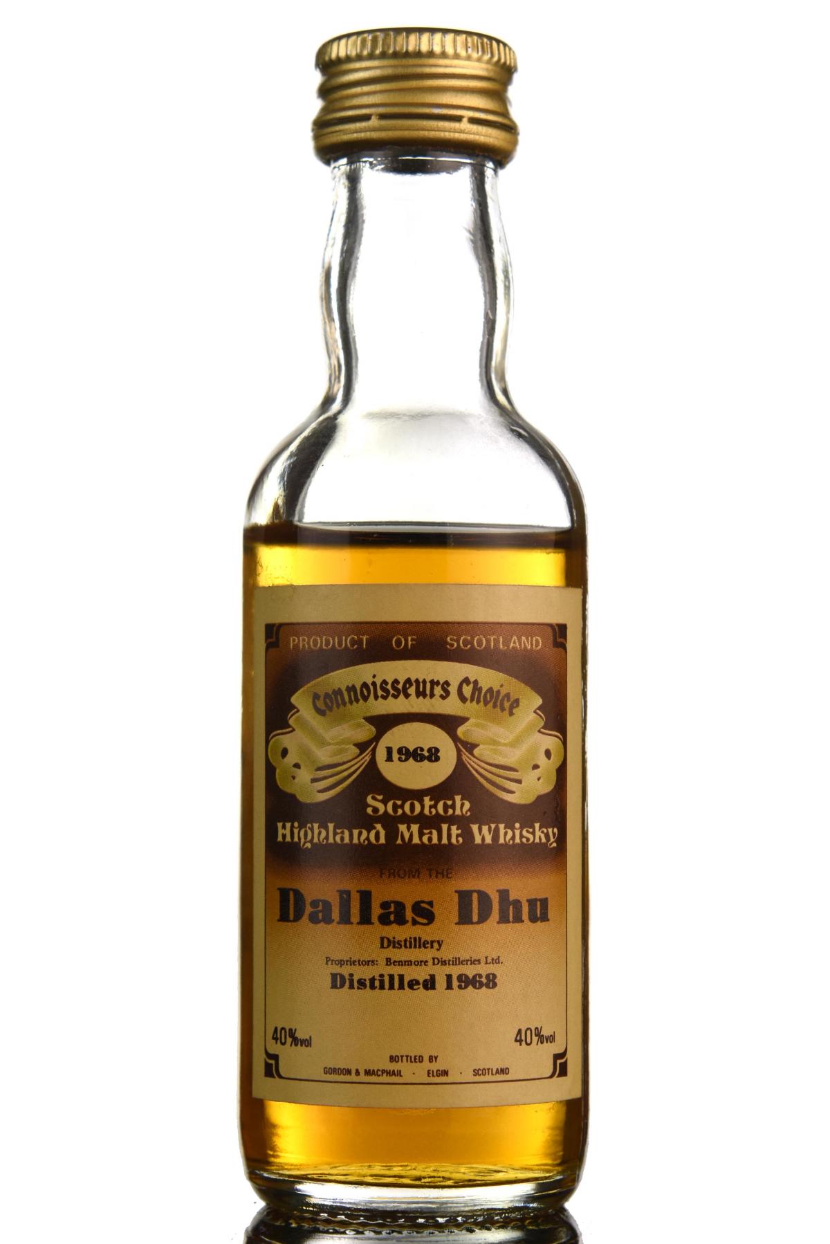 Dallas Dhu 1968 - Connoisseurs Choice Miniature