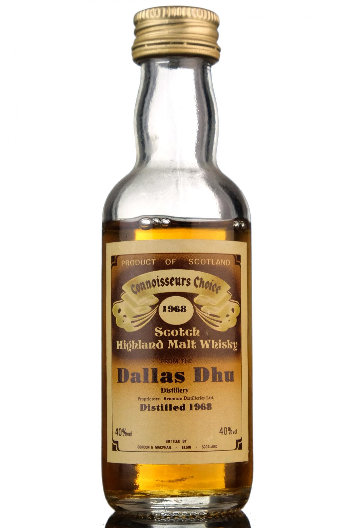 Dallas Dhu 1968 - Connoisseurs Choice Miniature
