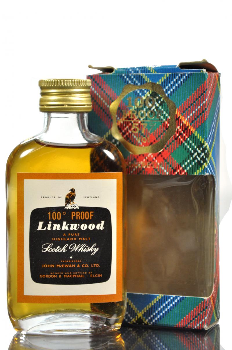 Linkwood 100 Proof Miniature