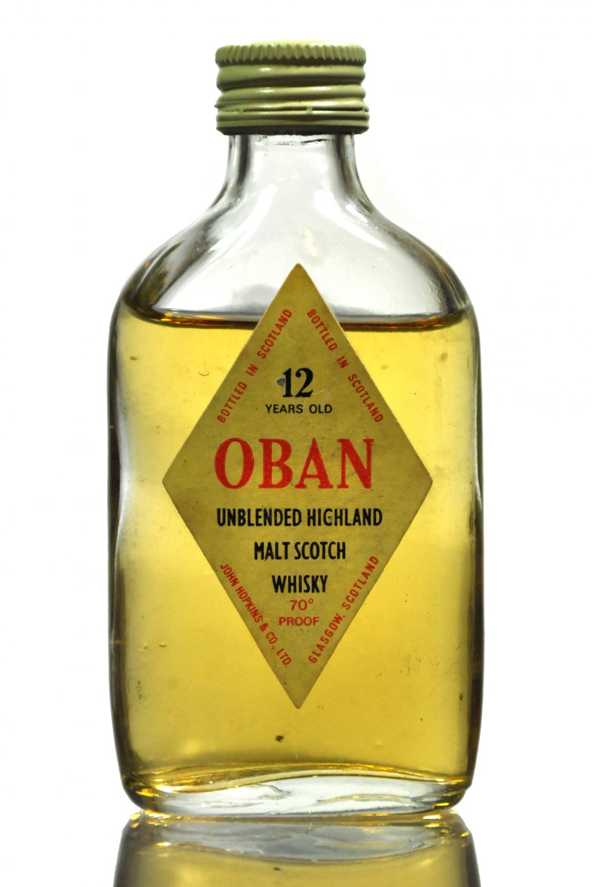Oban 12 Year Old Miniature