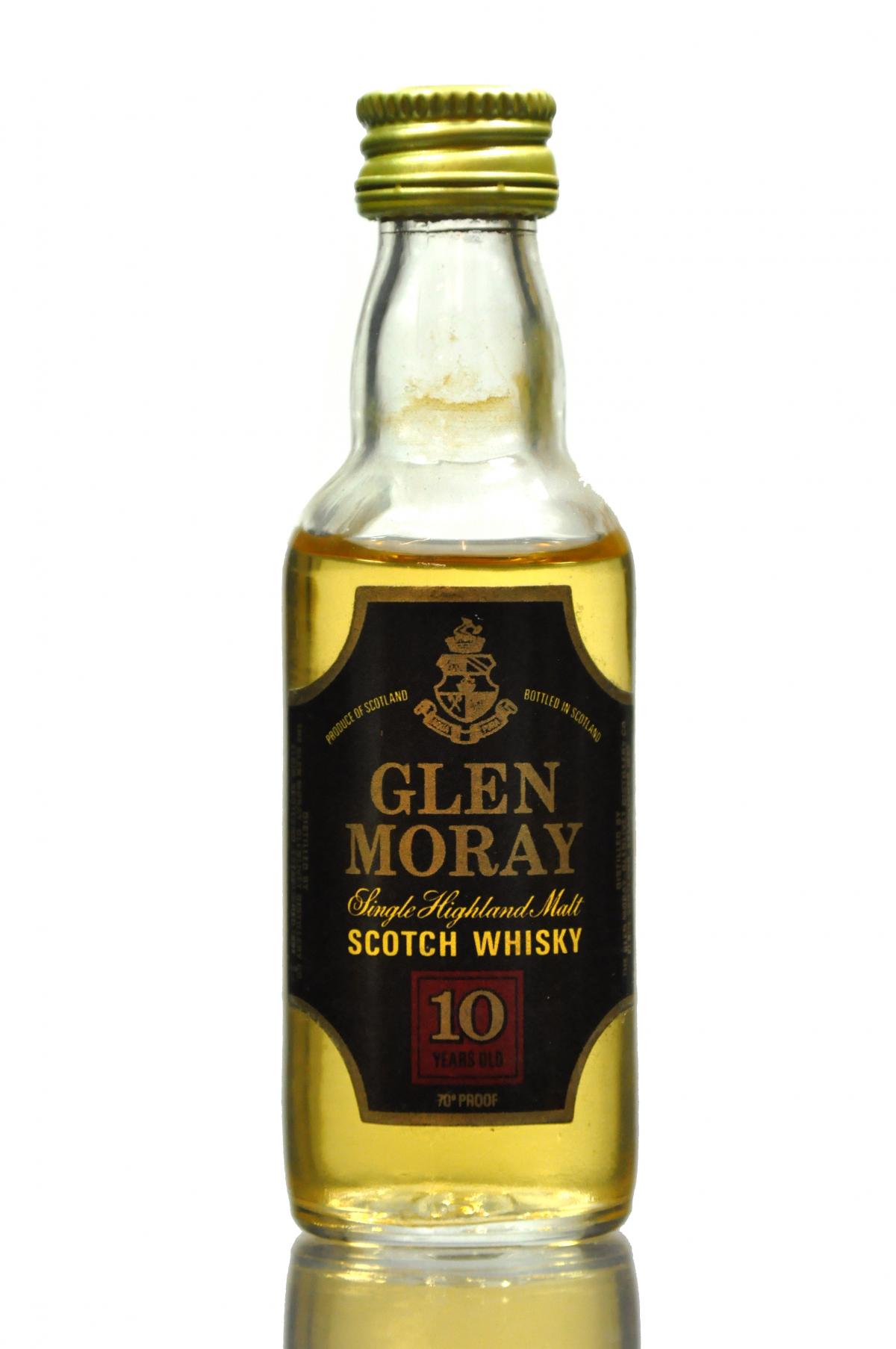 Glen Moray 10 Year Old Miniature