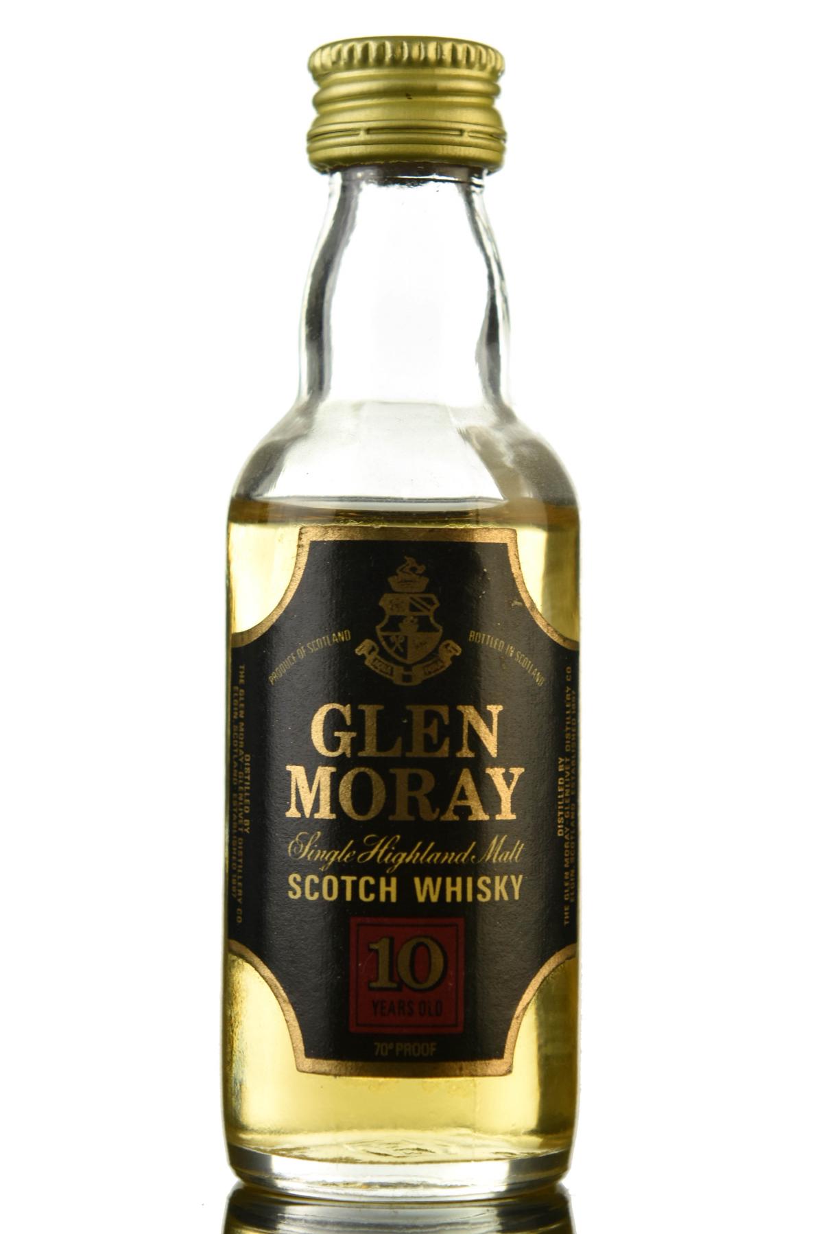 Glen Moray 10 Year Old Miniature