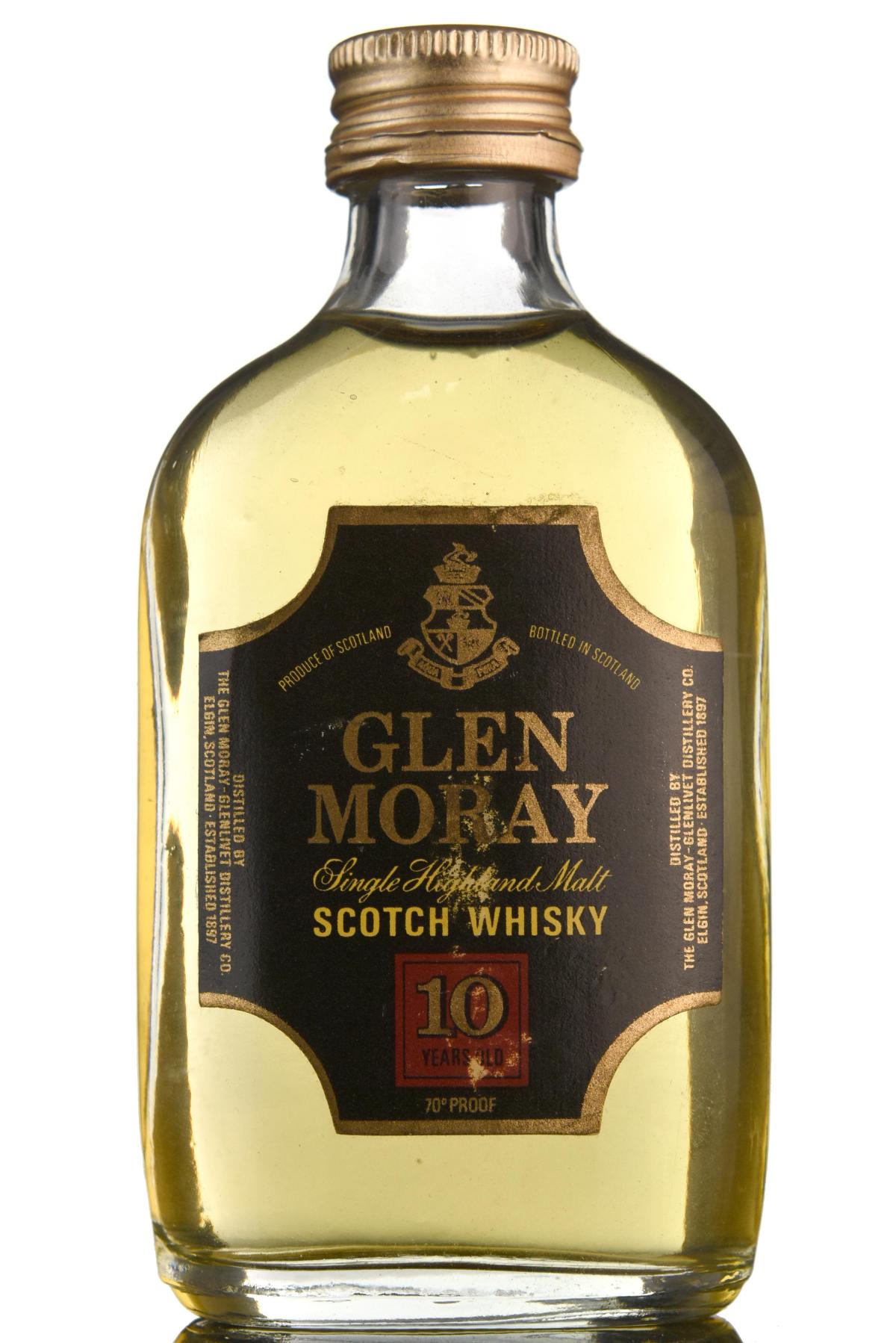 Glen Moray 10 Year Old Miniature