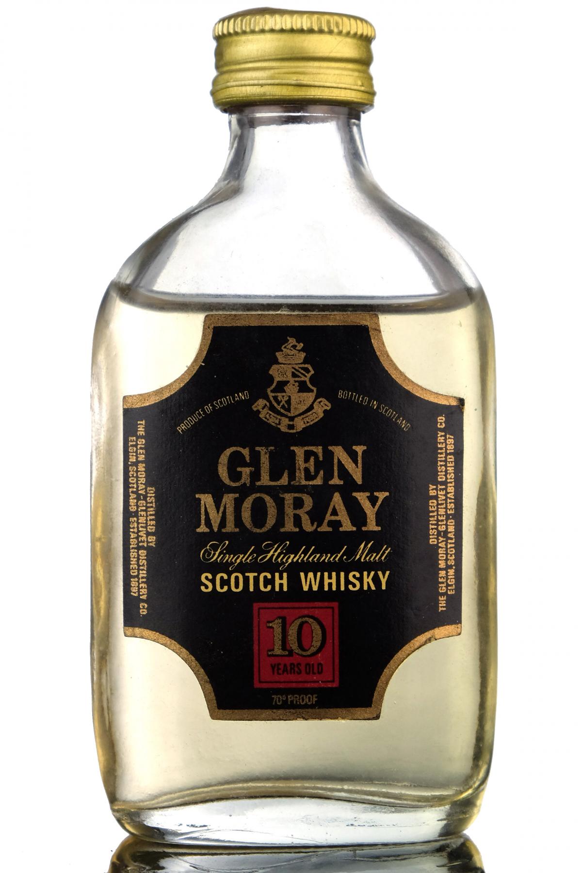 Glen Moray 10 Year Old Miniature