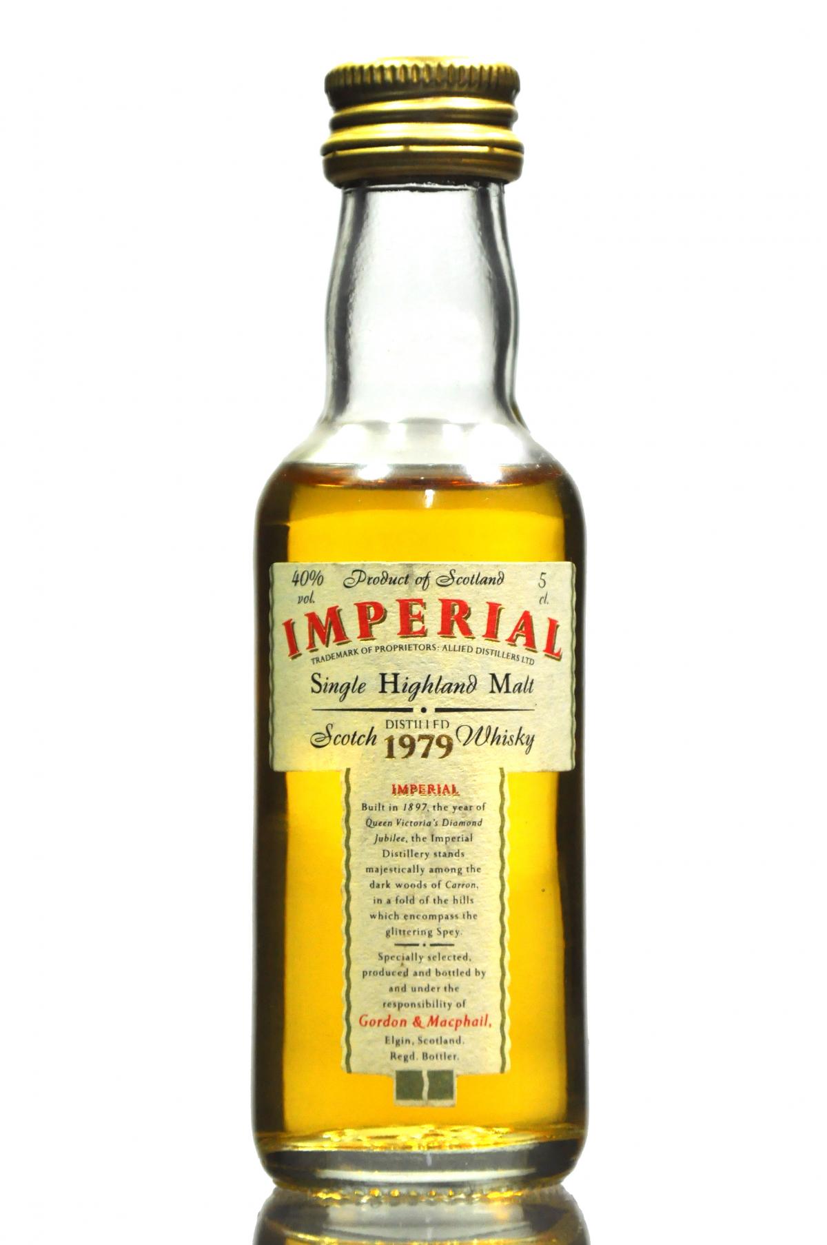 Imperial 1979 - Gordon & MacPhail Miniature