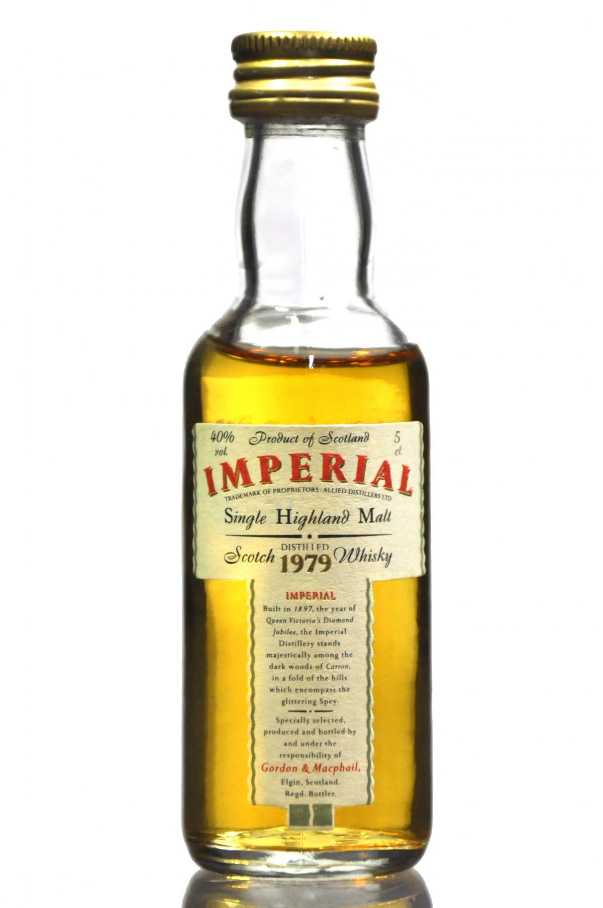 Imperial 1979 - Gordon & MacPhail Miniature