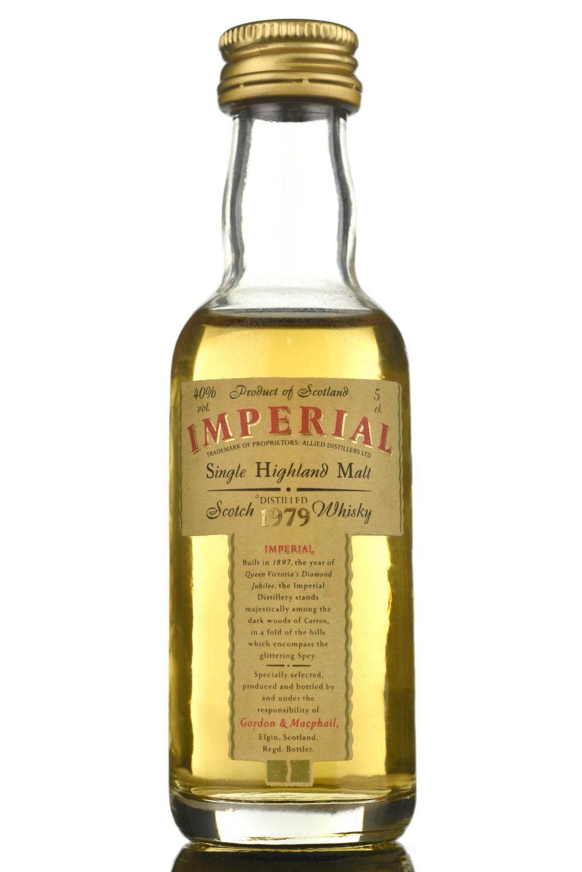 Imperial 1979 - Gordon & MacPhail Miniature