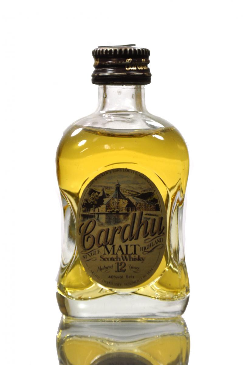 Cardhu 12 Year Old Miniature