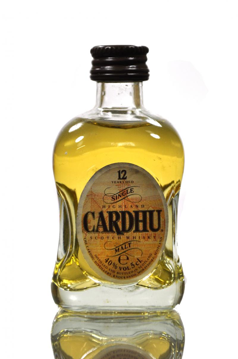 Cardhu 12 Year Old Miniature