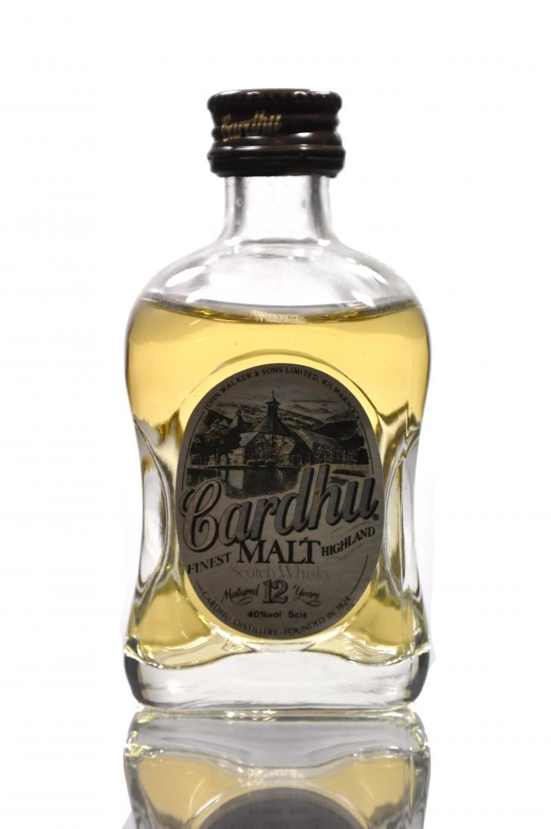 Cardhu 12 Year Old Miniature