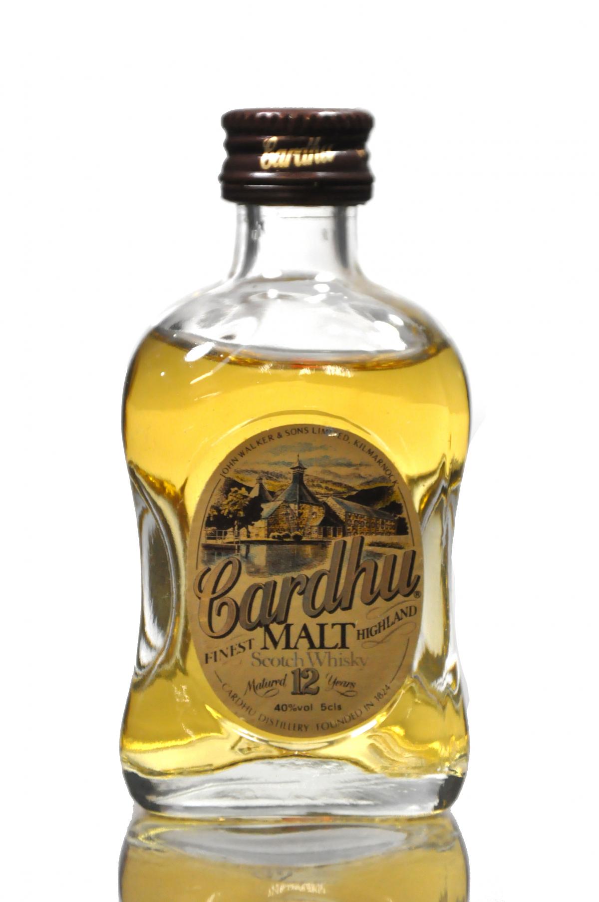 Cardhu 12 Year Old Miniature