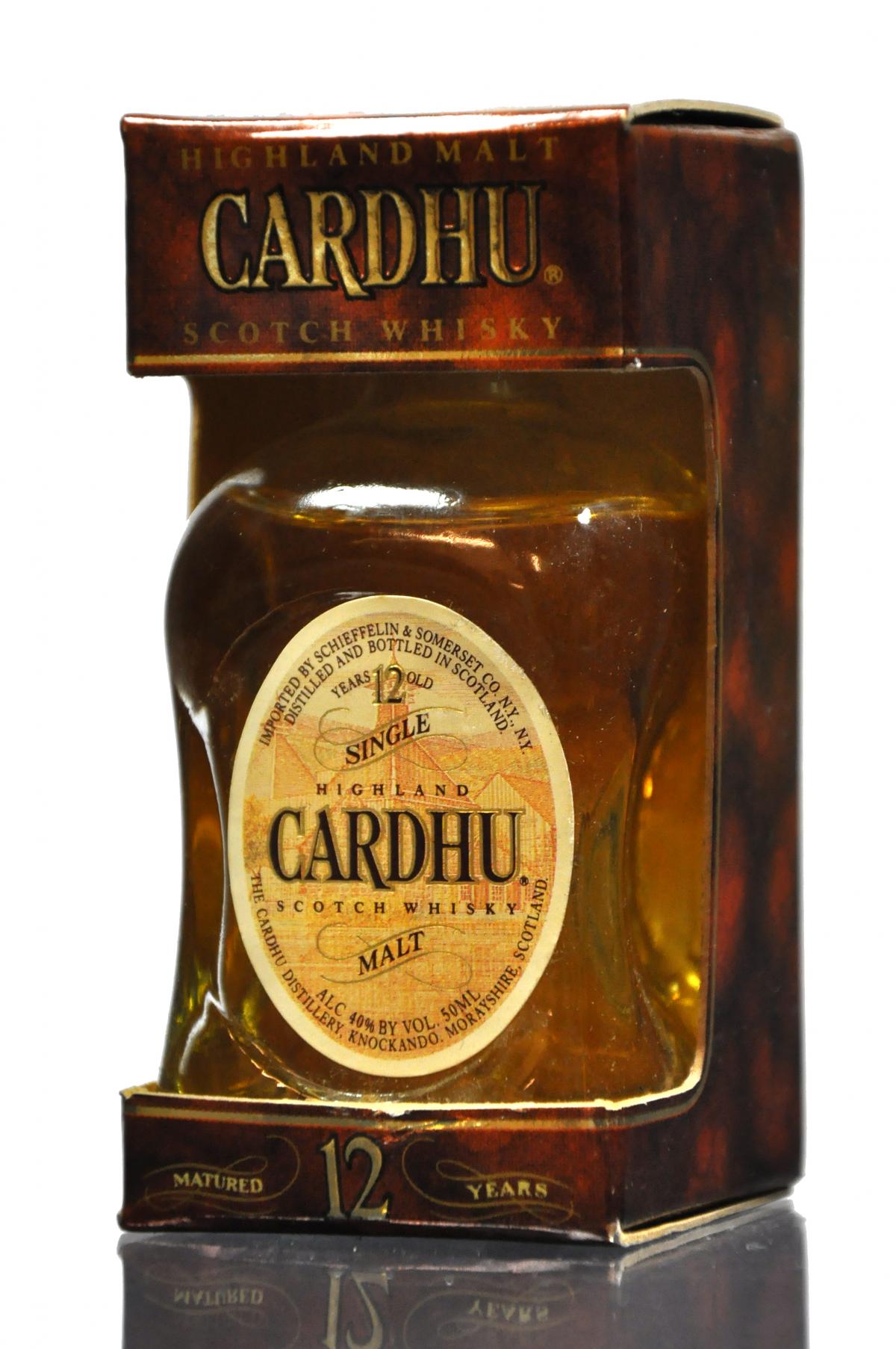 Cardhu 12 Year Old Miniature