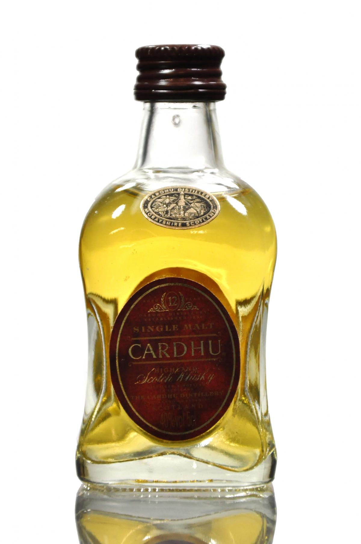 Cardhu 12 Year Old Miniature