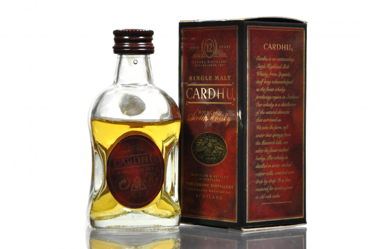 Cardhu 12 Year Old Miniature