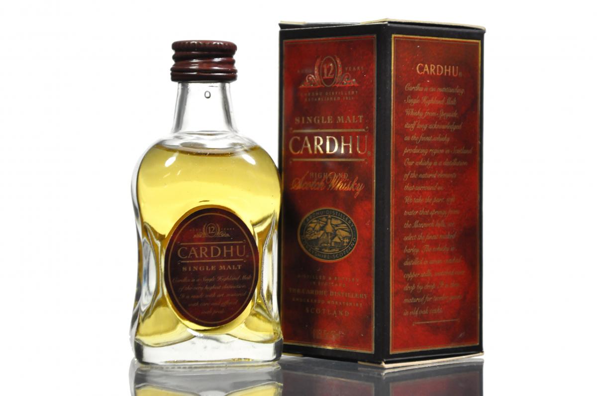 Cardhu 12 Year Old Miniature