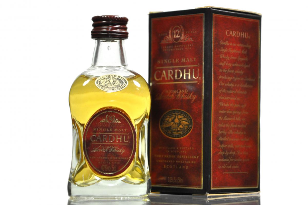 Cardhu 12 Year Old Miniature
