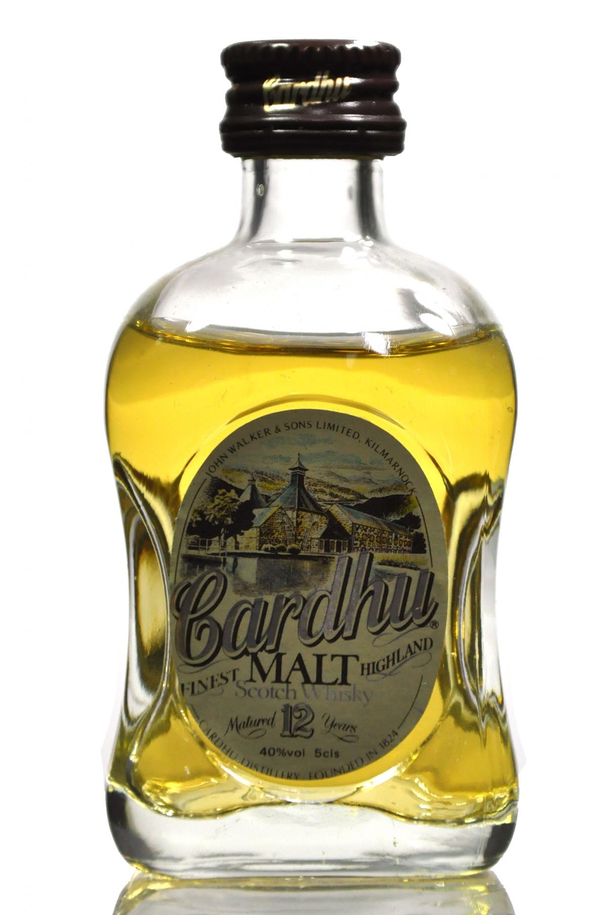 Cardhu 12 Year Old Miniature