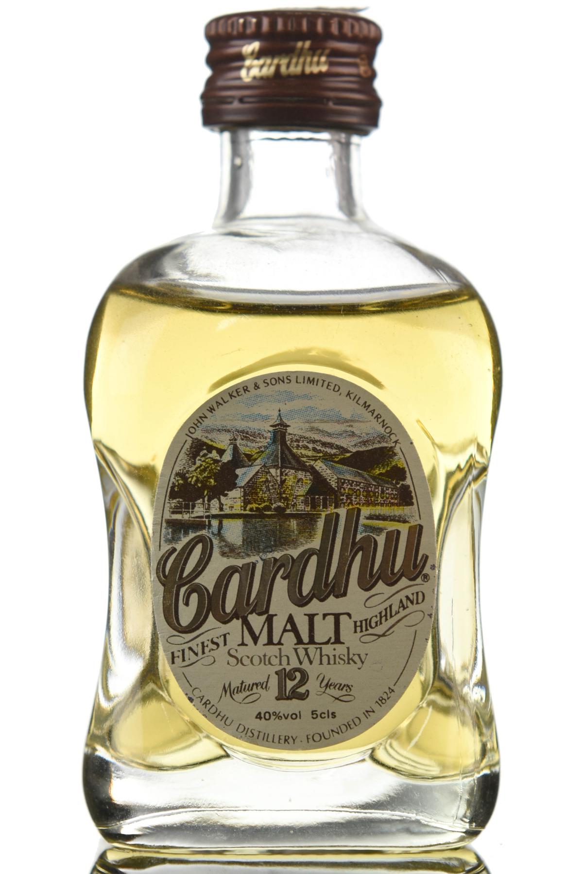Cardhu 12 Year Old Miniature