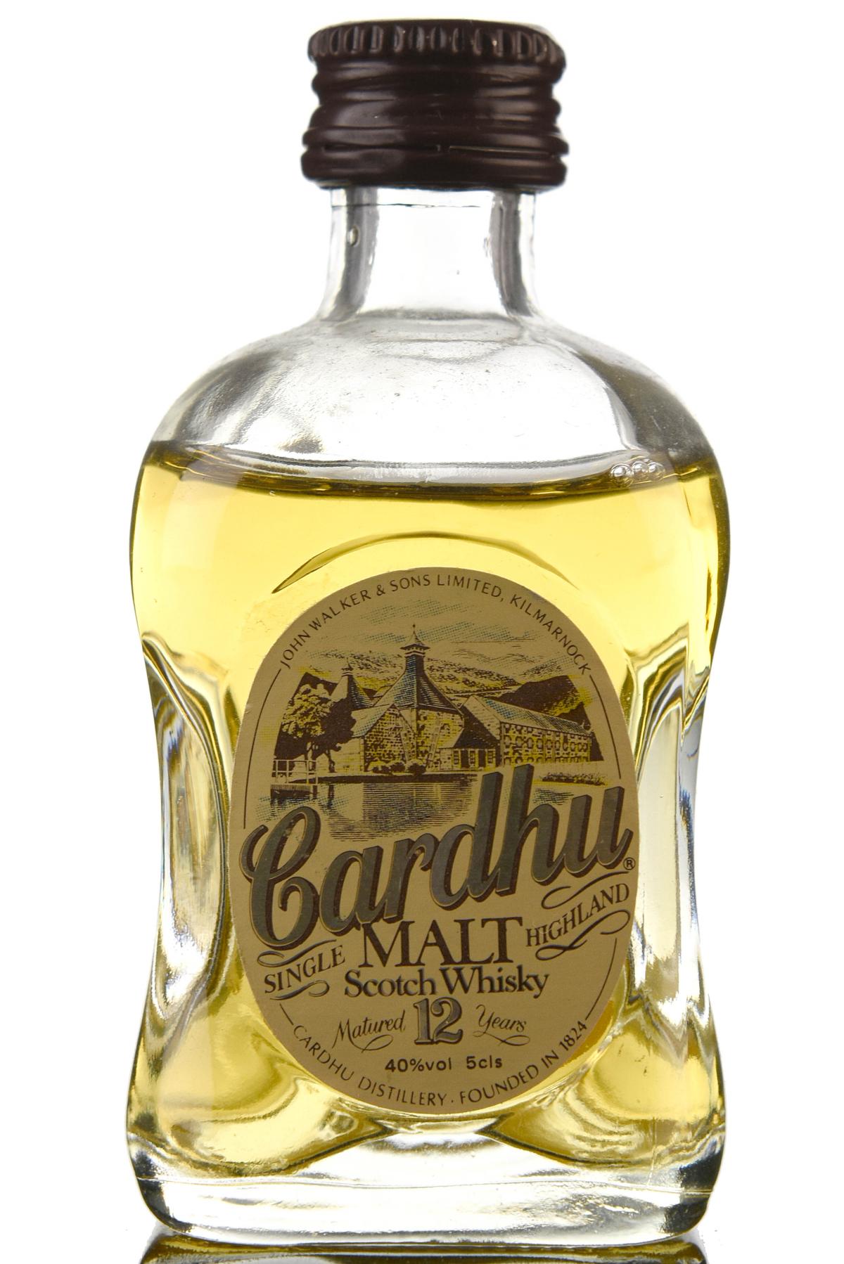 Cardhu 12 Year Old Miniature