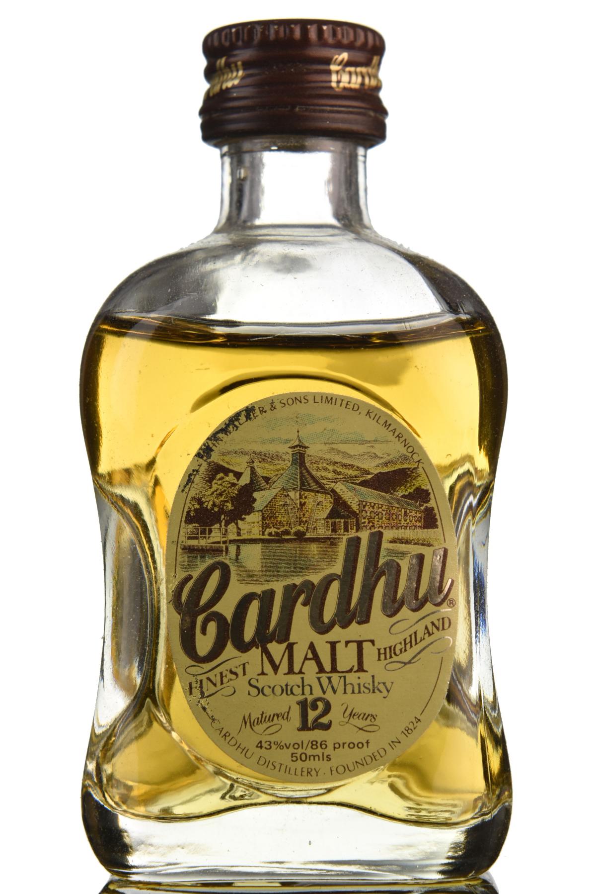 Cardhu 12 Year Old Miniature