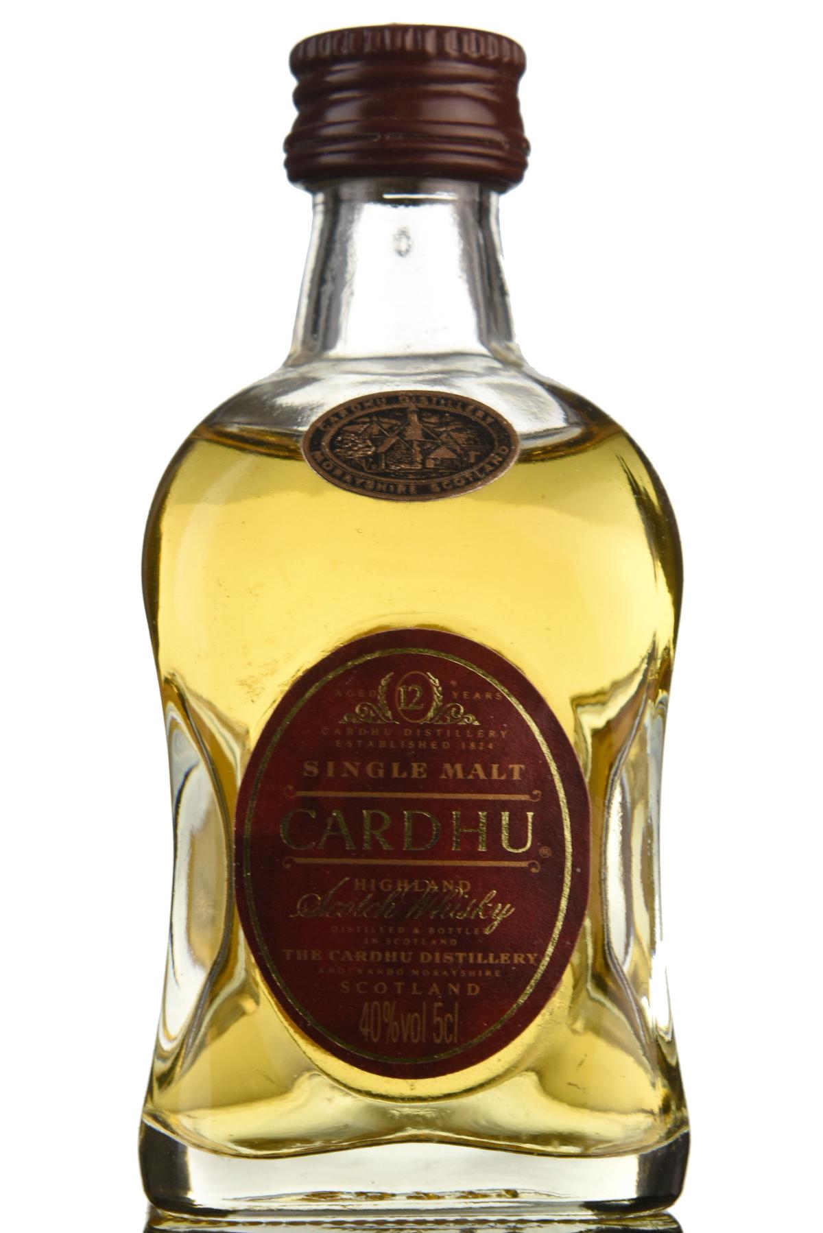 Cardhu 12 Year Old Miniature