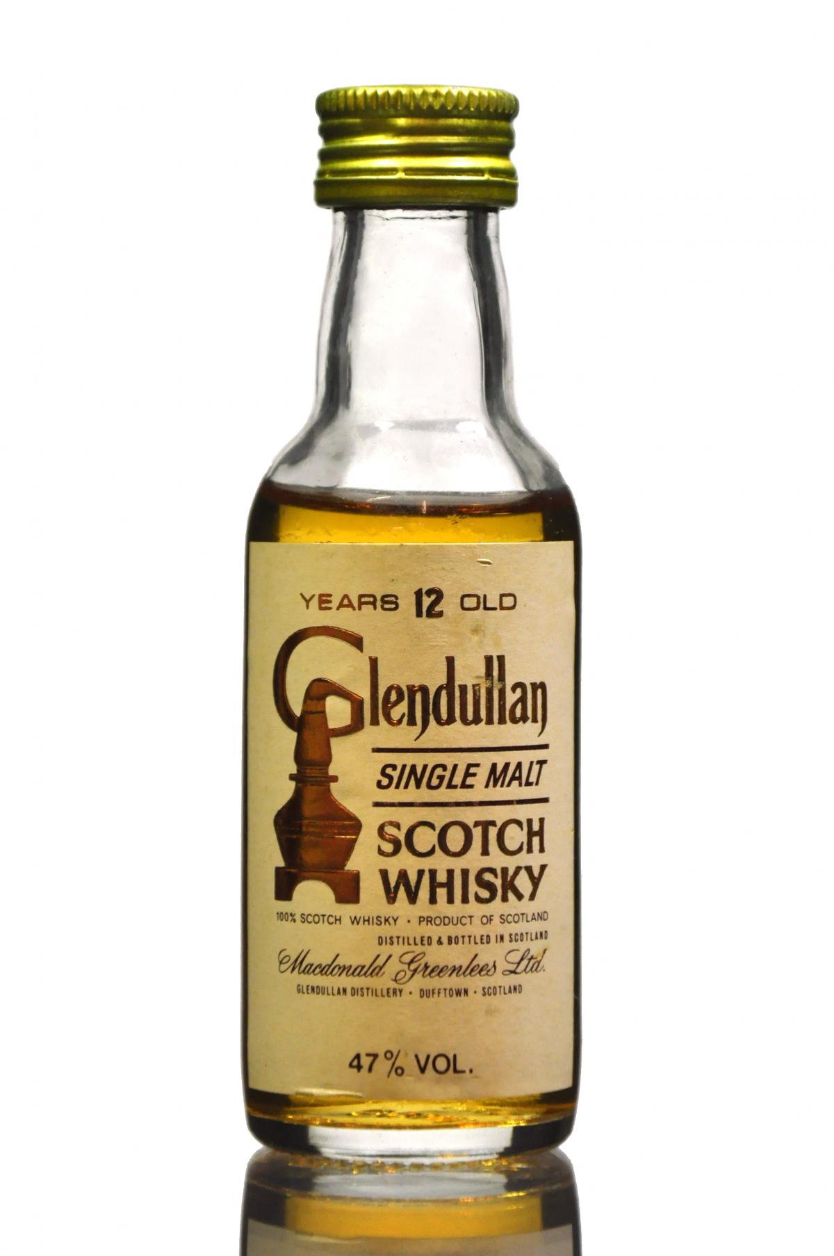 Glendullan 12 Year Old Miniature